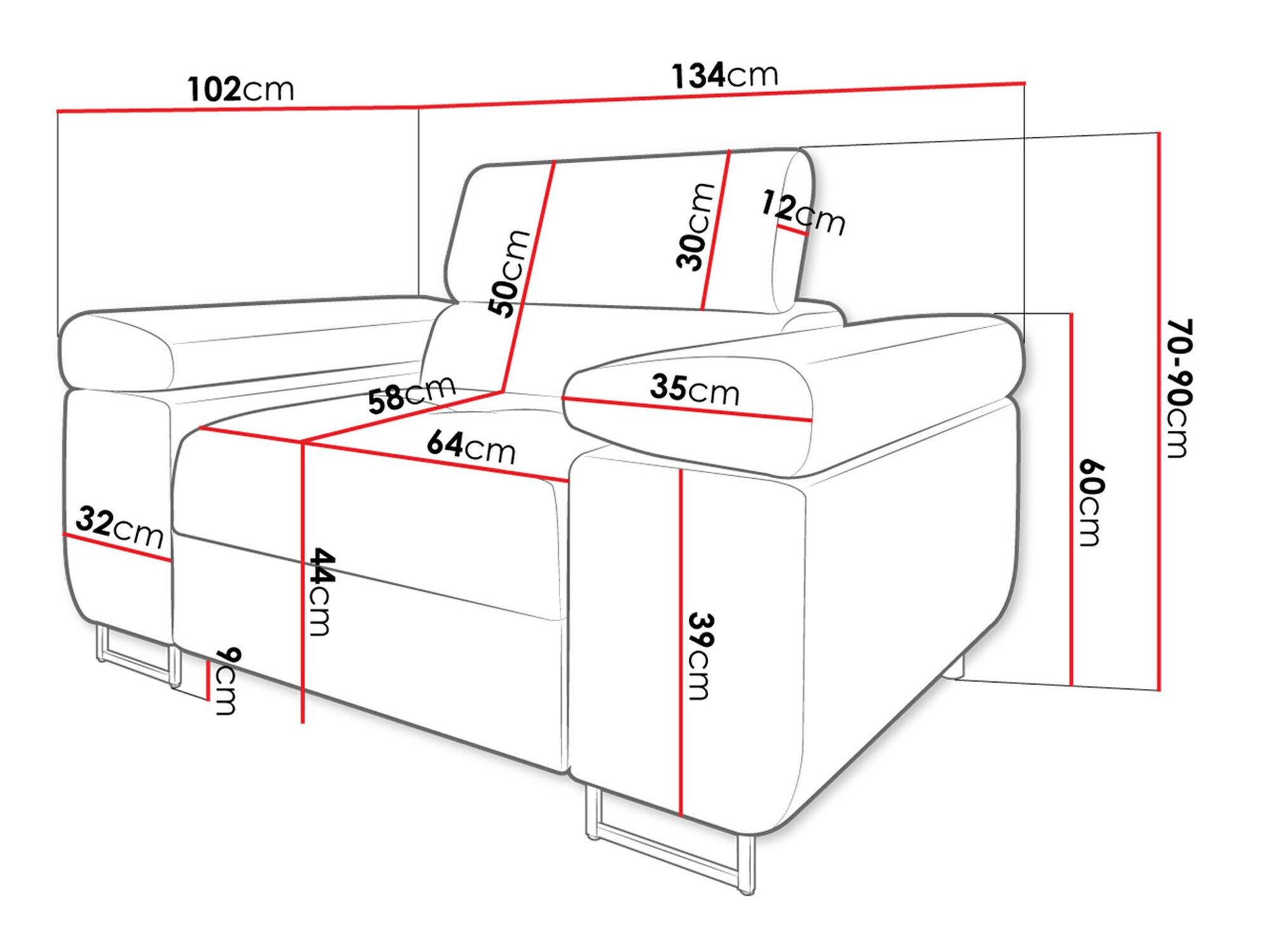 Krēsls Comfivo Vinetum (Manila 16)