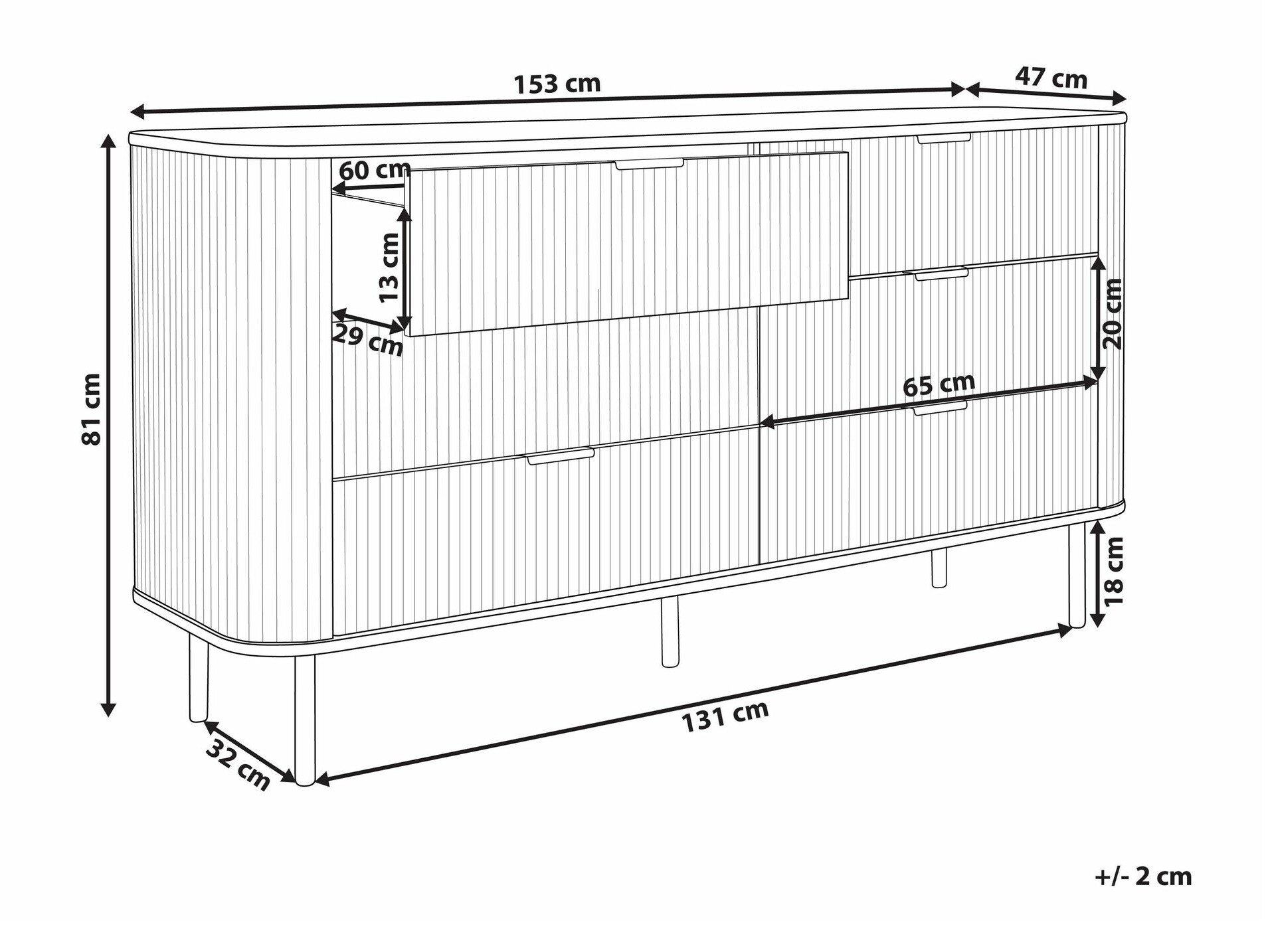 Kumode Fencalu 109 (Gaišs koks)