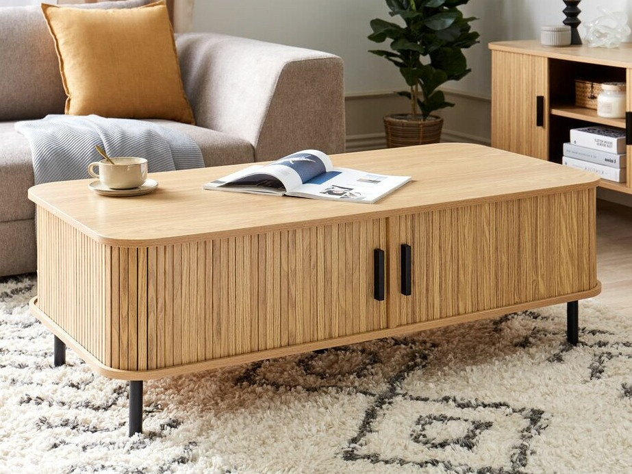 Žurnālu galdiņš Fencalu 107 (Gaišs koks)