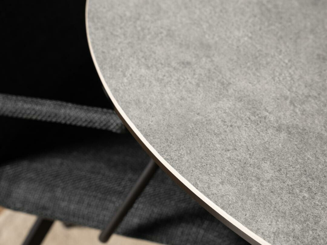 Cтол Norsica 780 (Чёрный + Серый мрамор)