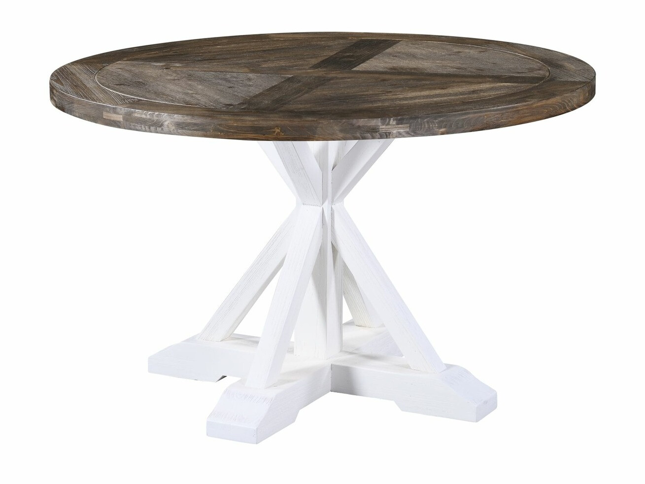 Cтол Riverton 767 (Темное дерево + Белый)