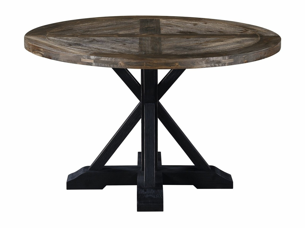 Cтол Riverton 767 (Темное дерево + Чёрный)