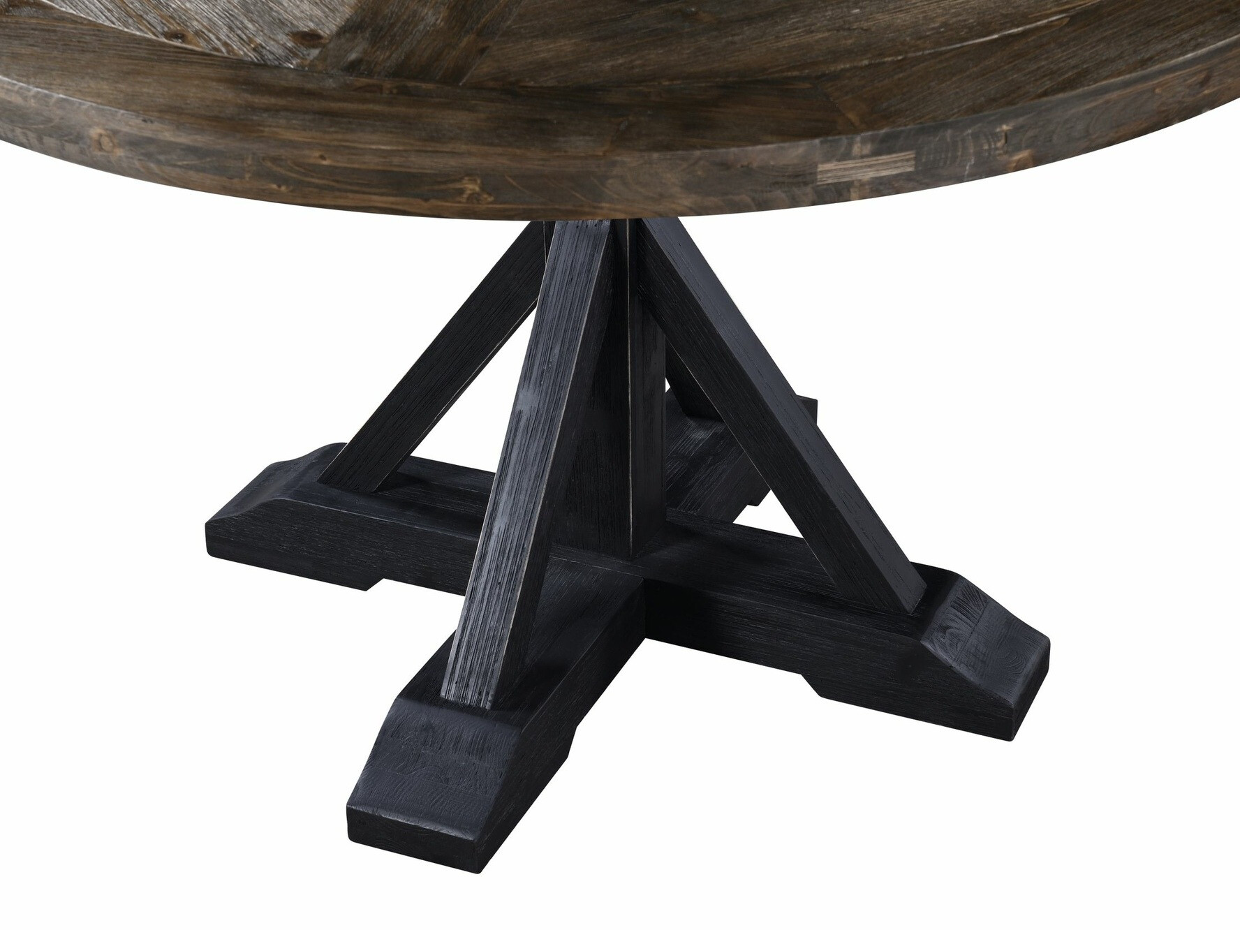 Cтол Riverton 767 (Темное дерево + Чёрный)