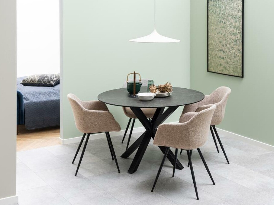 Galds Norsica 780 (Melns + Melnais marmors)