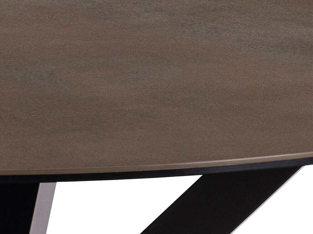 Cтол Norsica 780 (Чёрный + Коричневый)