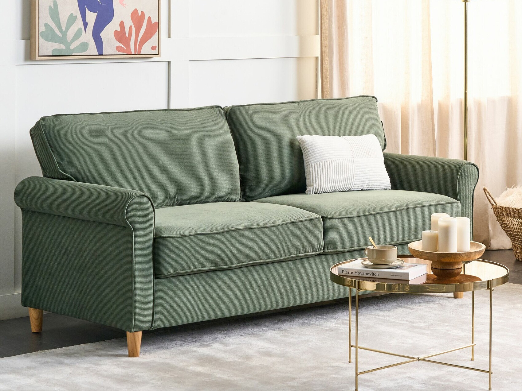 Dīvāns Berwyn 675 (Zaļš)