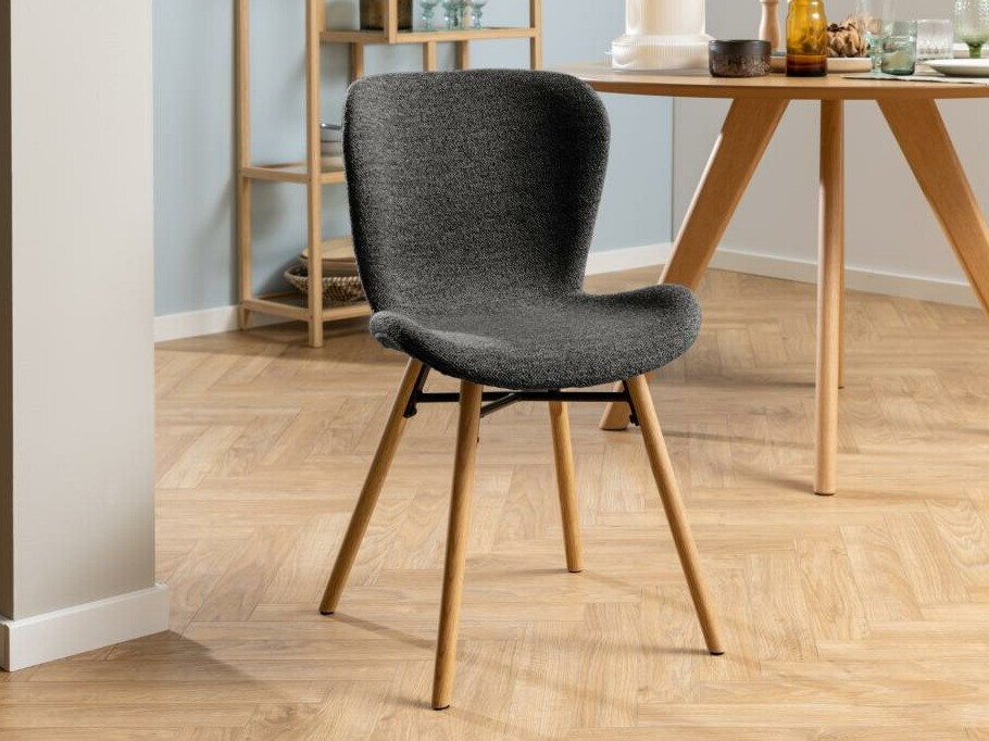 Krēsls Norsica 788 (Antracīts + Gaišs koks)