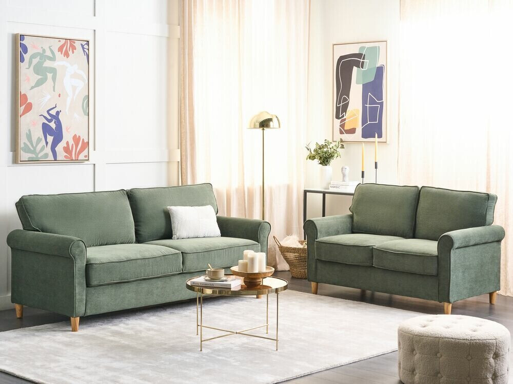 Mīksto mēbeļu komplekts Berwyn 676 (Zaļš)