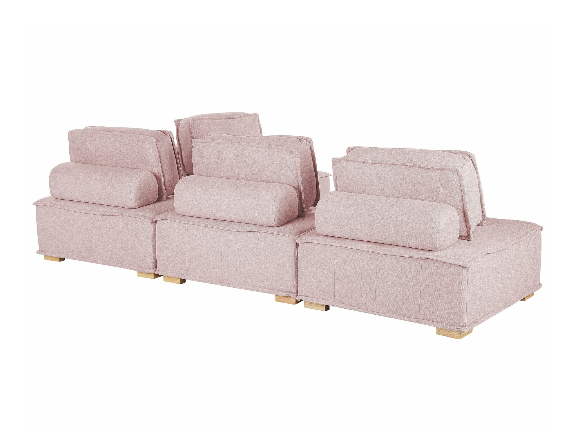 Moduļu stūra dīvāns Berwyn 1807 (Tumši rozā)