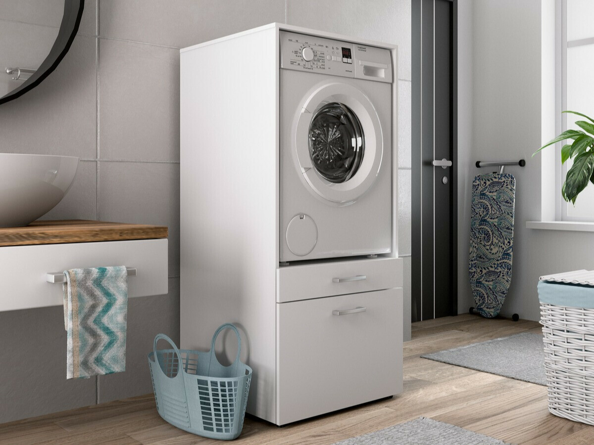 Vannas istabas plaukts Novdele 102 (Balts)