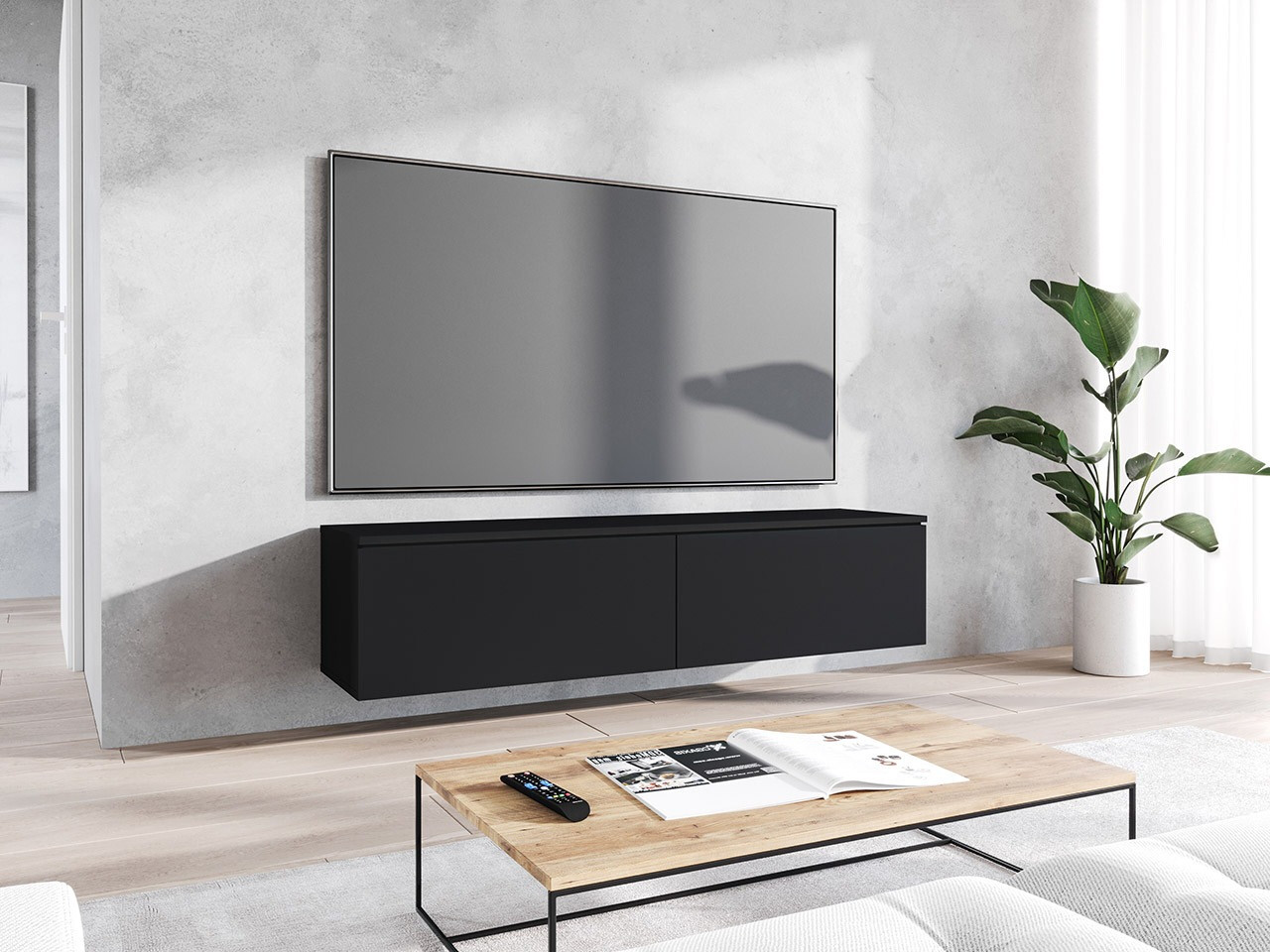TV galds Scientia (Grafīts)
