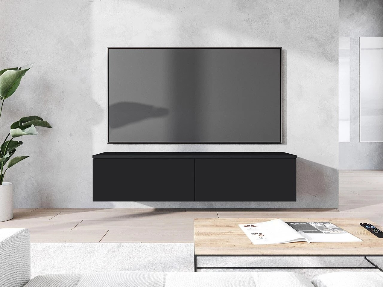 TV galds Scientia (Grafīts)