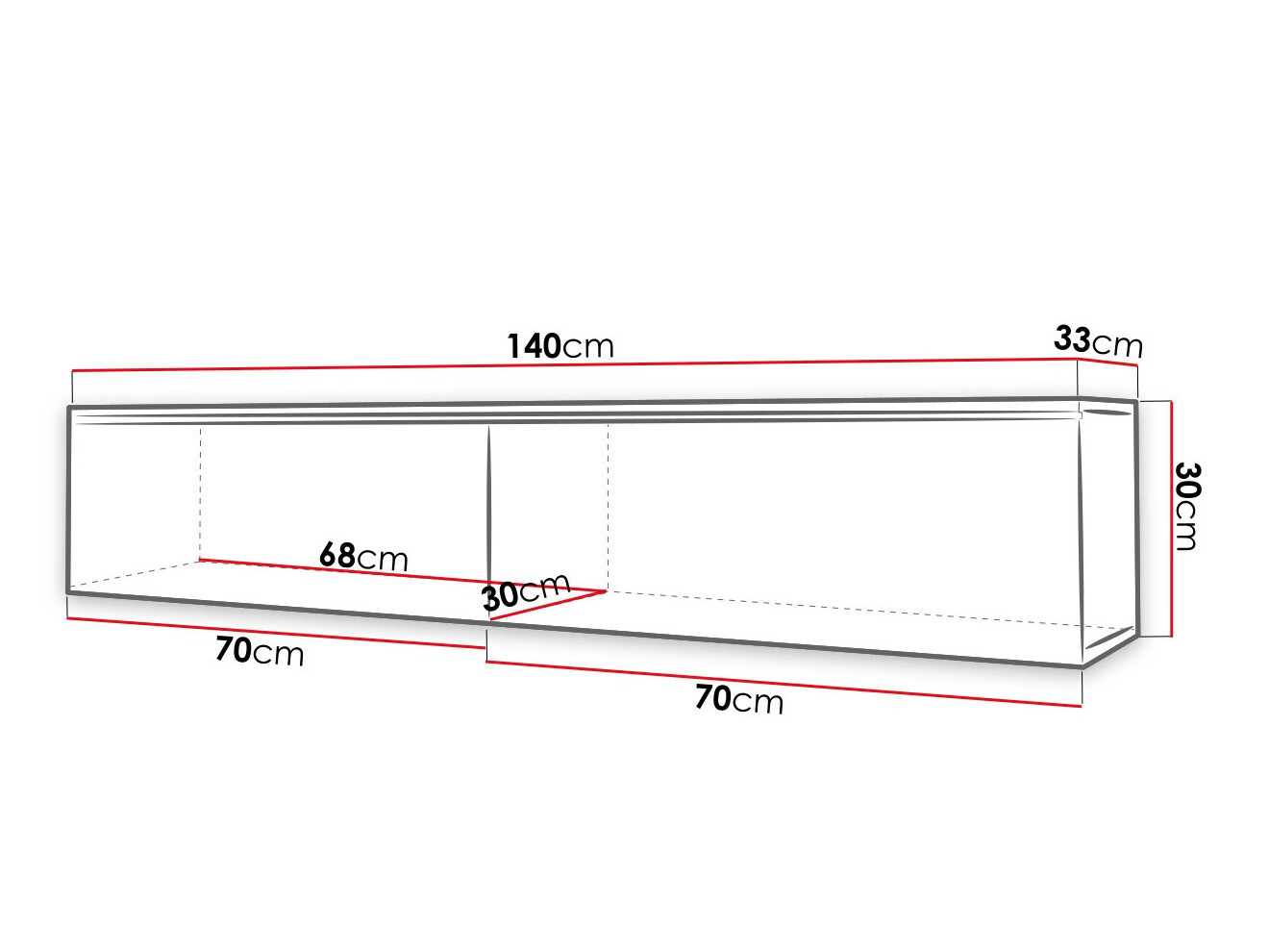 ТВ тумба Sarasota 163