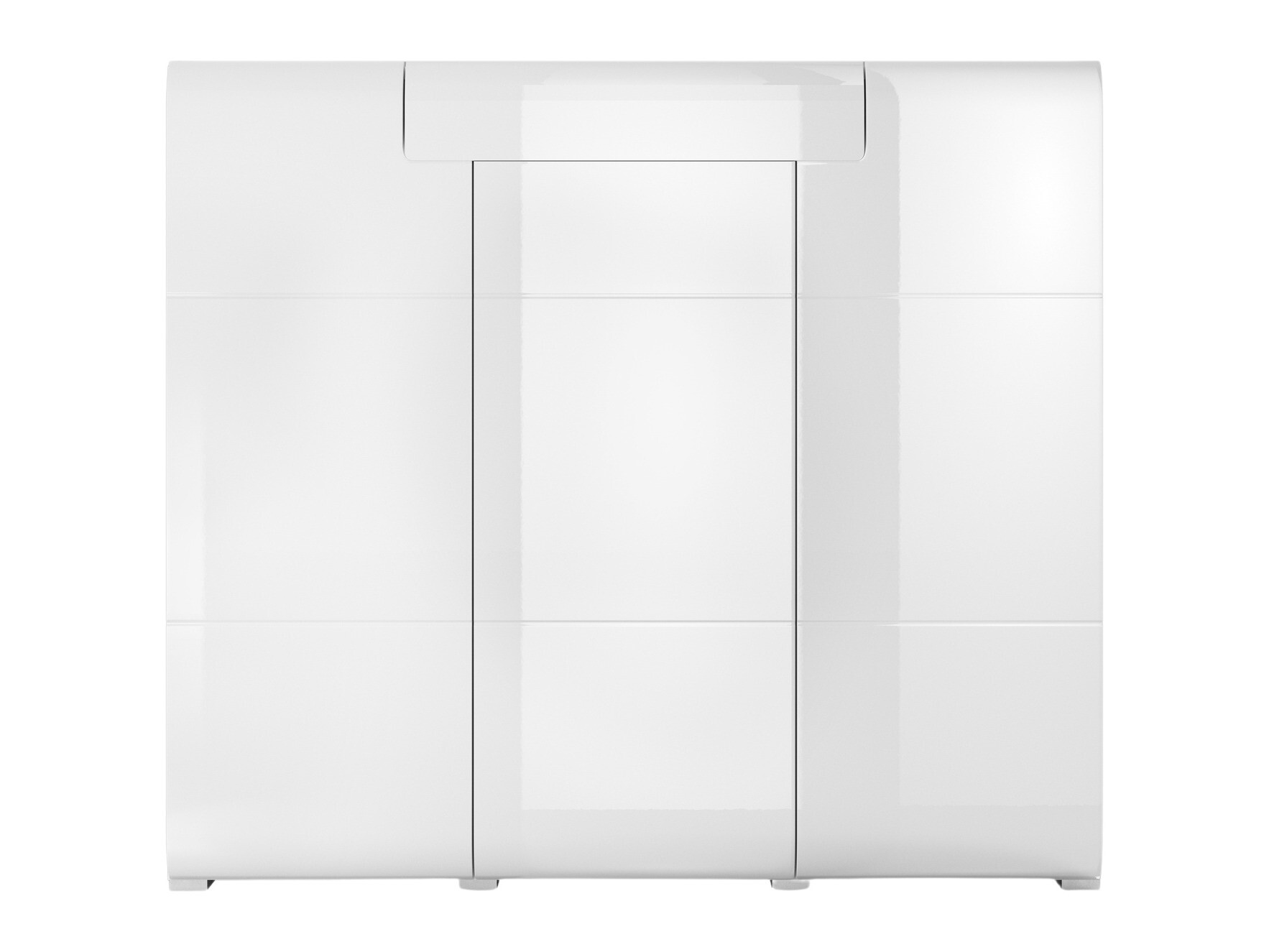 Kомод Torsone 112 (Белый + Глянцевый белый)