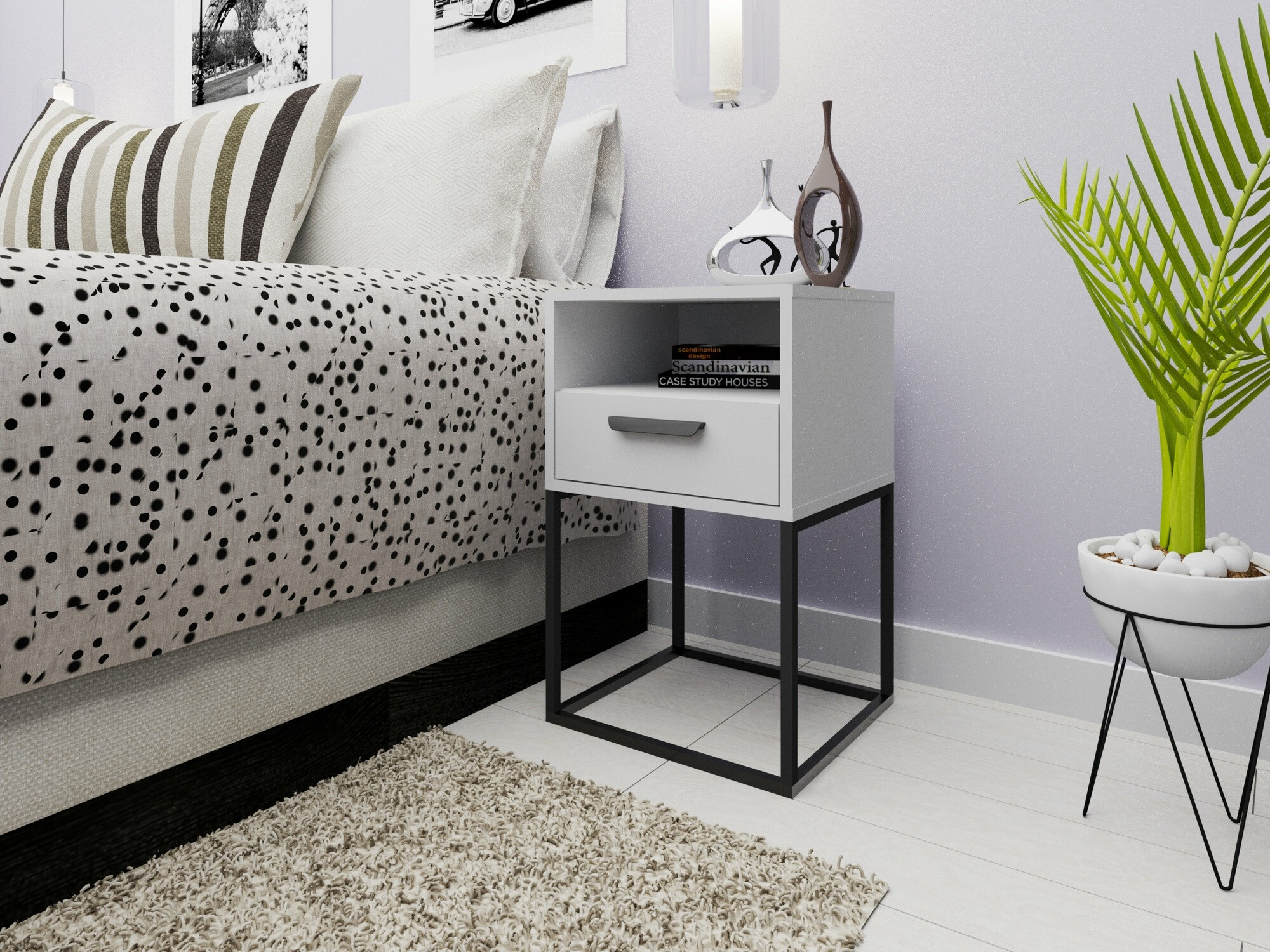 Naktsgaldiņš Bristol 193 (Balts)