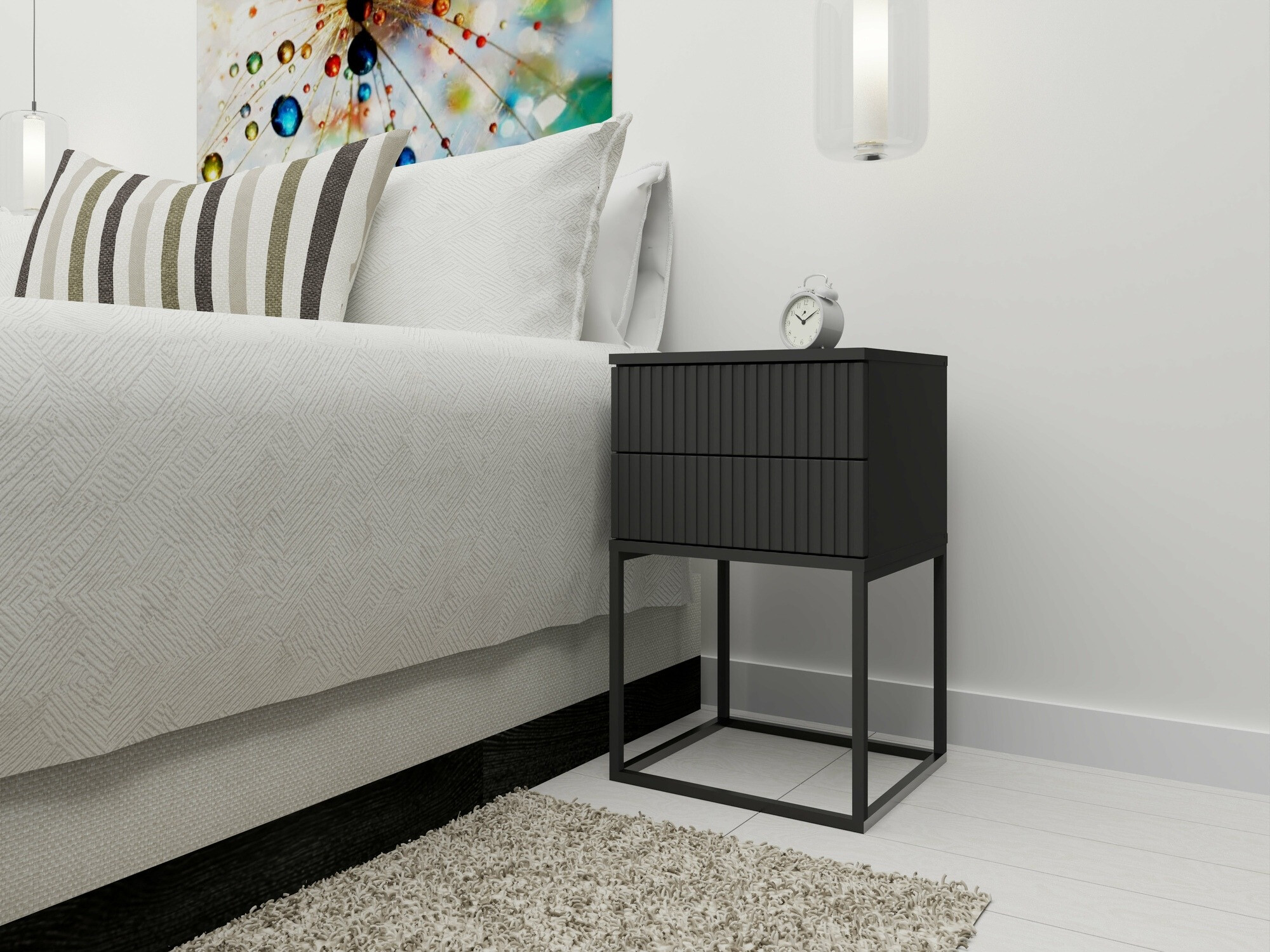 Naktsgaldiņš Bristol 195 (Antracīts)