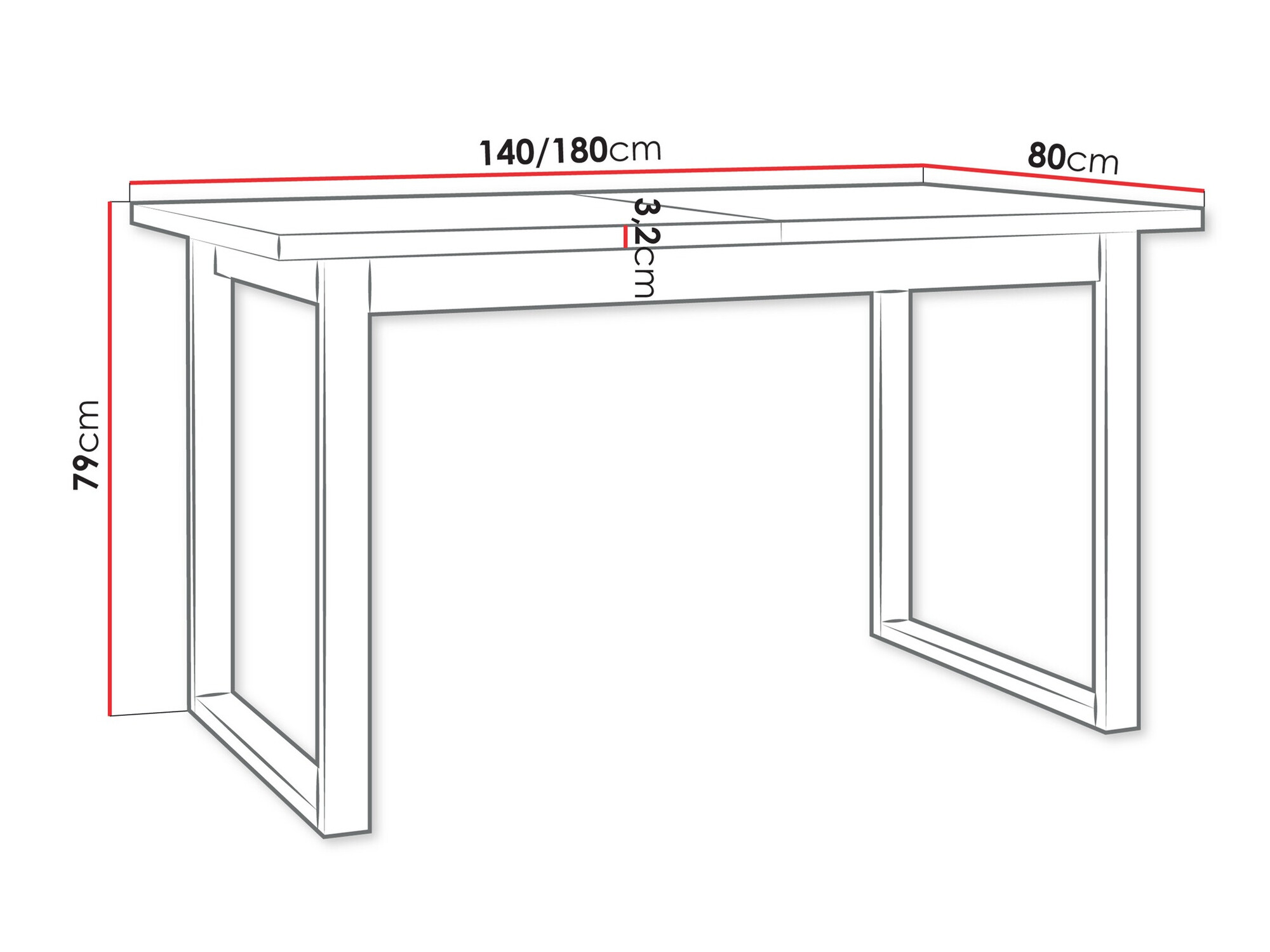 Cтол Victorville 353 (Artisan дуб + Чёрный)