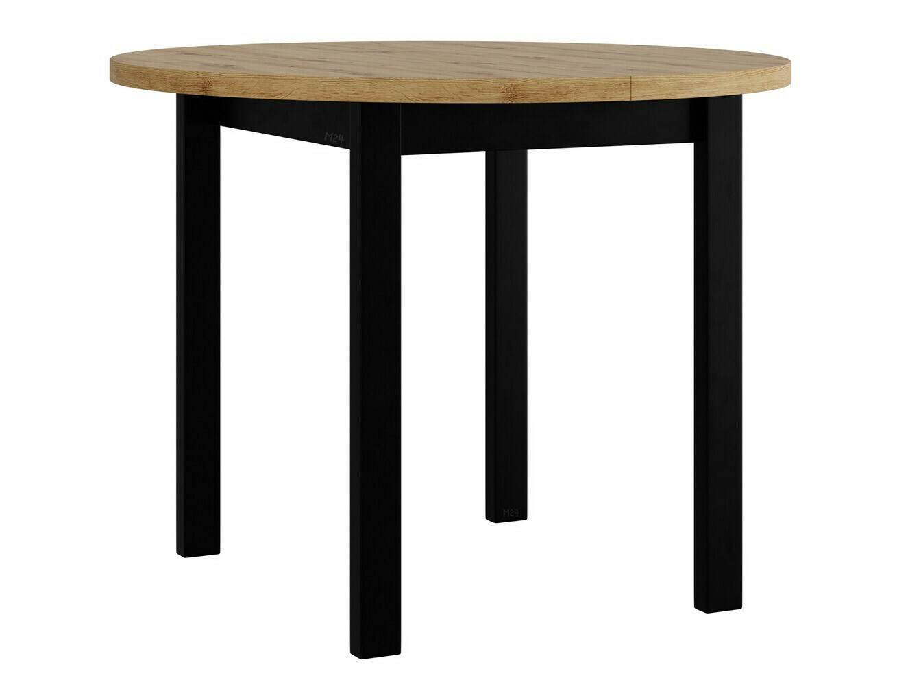 Galds Victorville 355 (Artisan ozols + Melns)