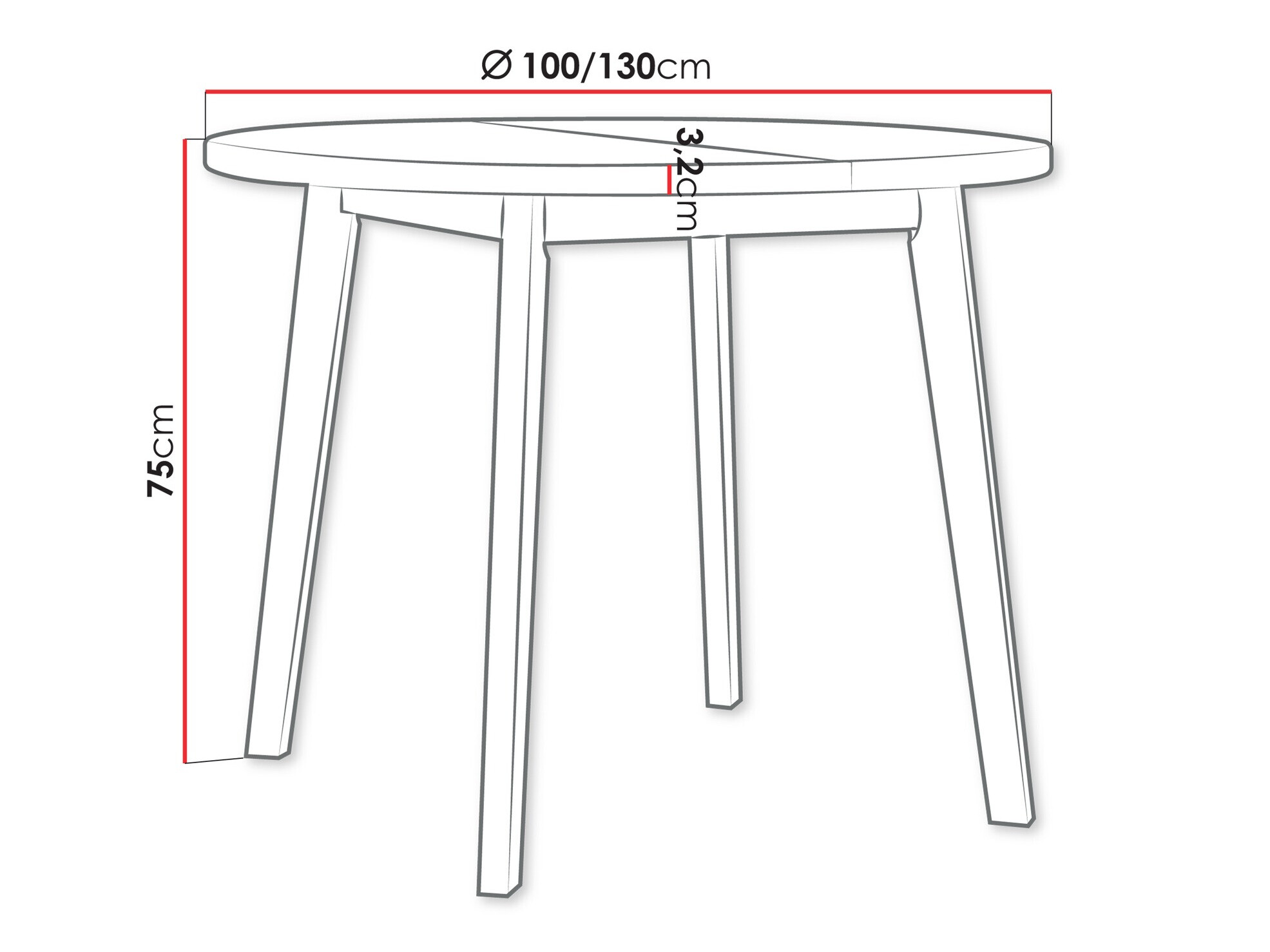 Cтол Victorville 358 (Artisan дуб + Чёрный)