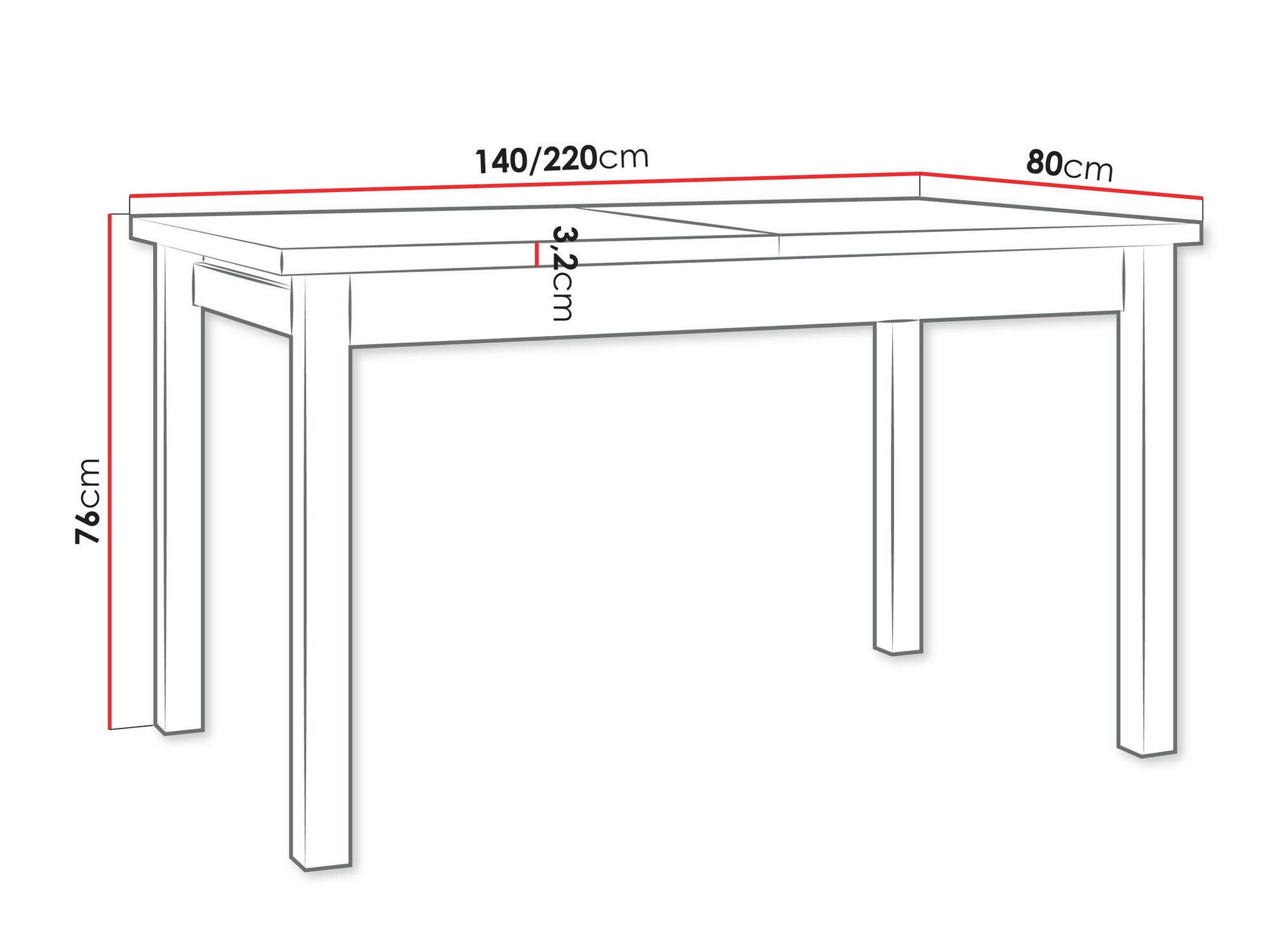 Galds Victorville 359 (Grandson ozols + Melns)