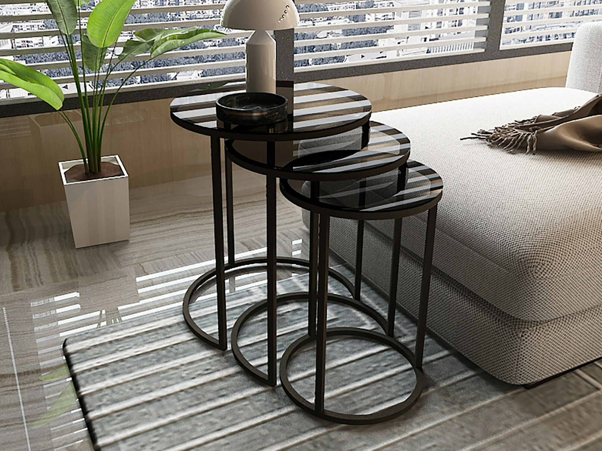 Kafijas galdiņu komplekts Kailua 2040