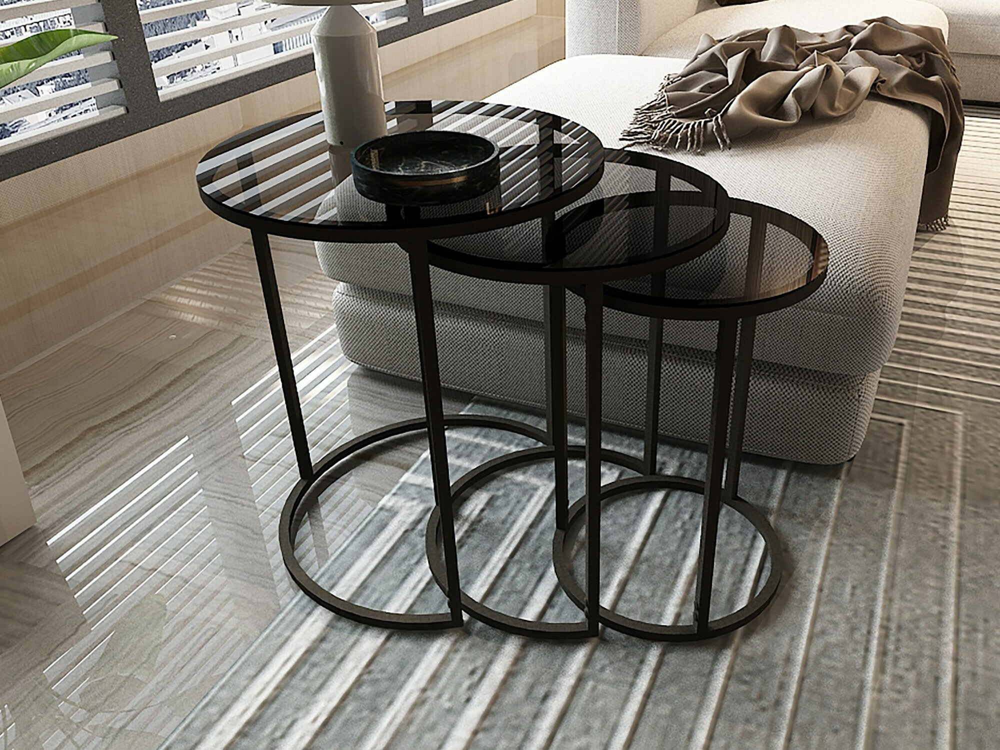 Kafijas galdiņu komplekts Kailua 2040