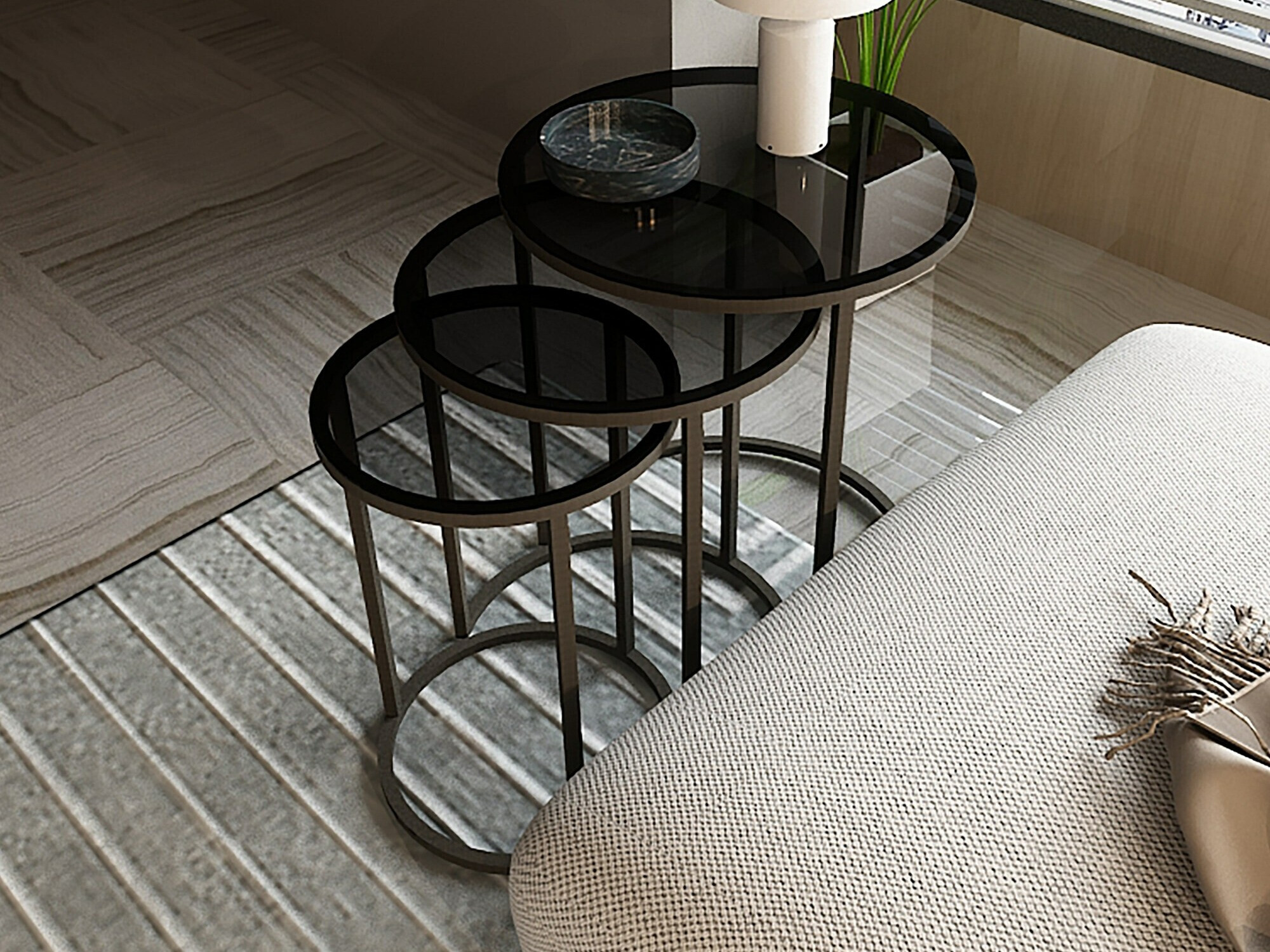 Kafijas galdiņu komplekts Kailua 2040