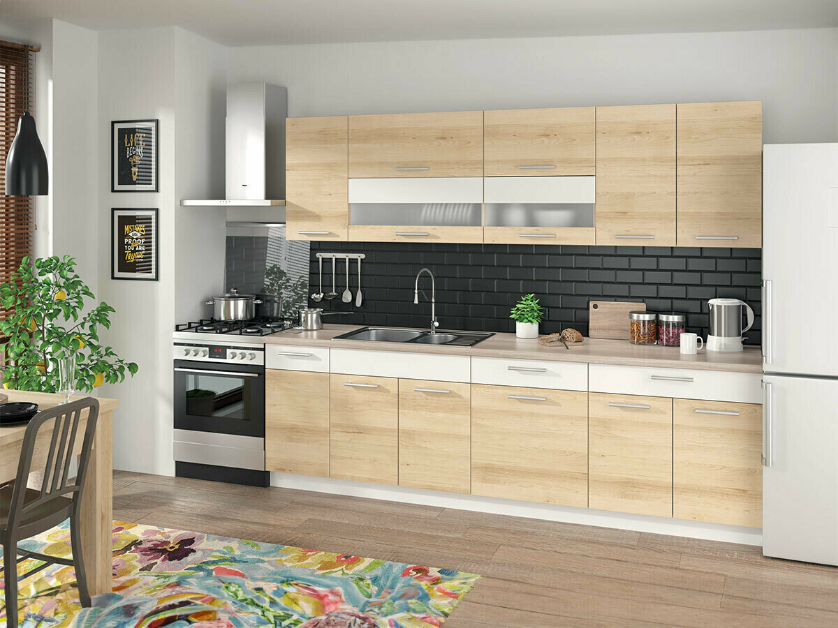 Moduļu piekarams skapis Mode Beech 104