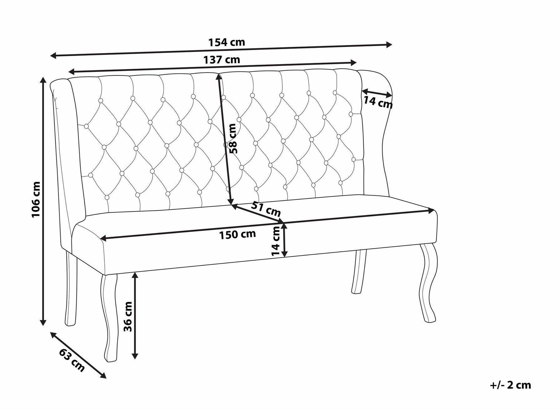 Диван Berwyn 1817 (Серый)