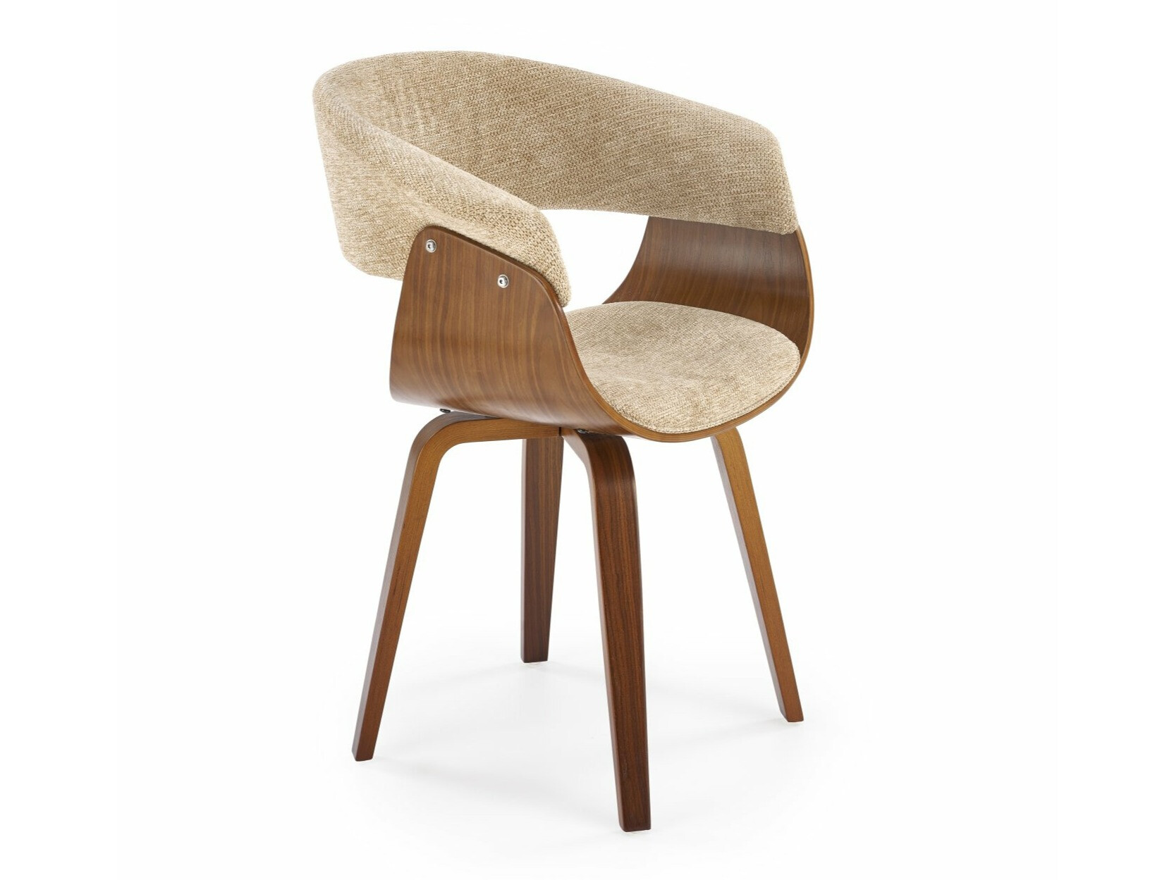 Krēsls Houston 1597 (Bēšs + Riekstkoks)