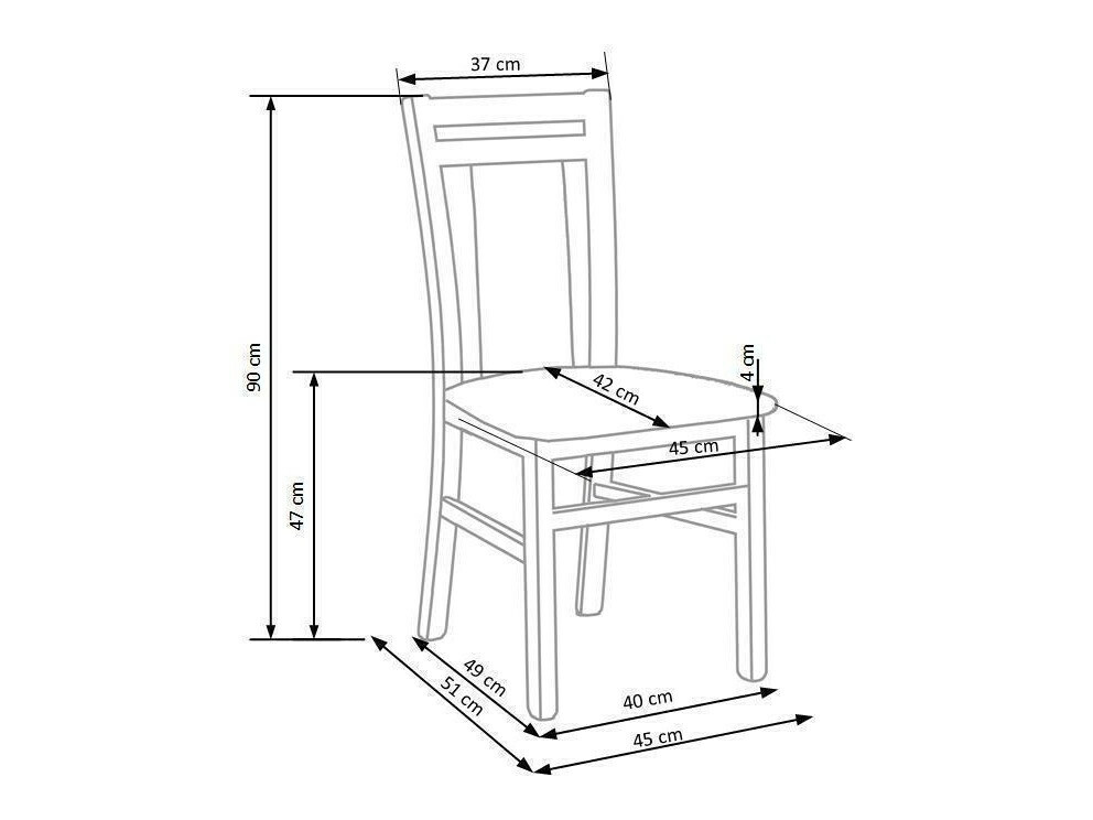 Krēsls Houston 550 (Balts + Tumši pelēks)