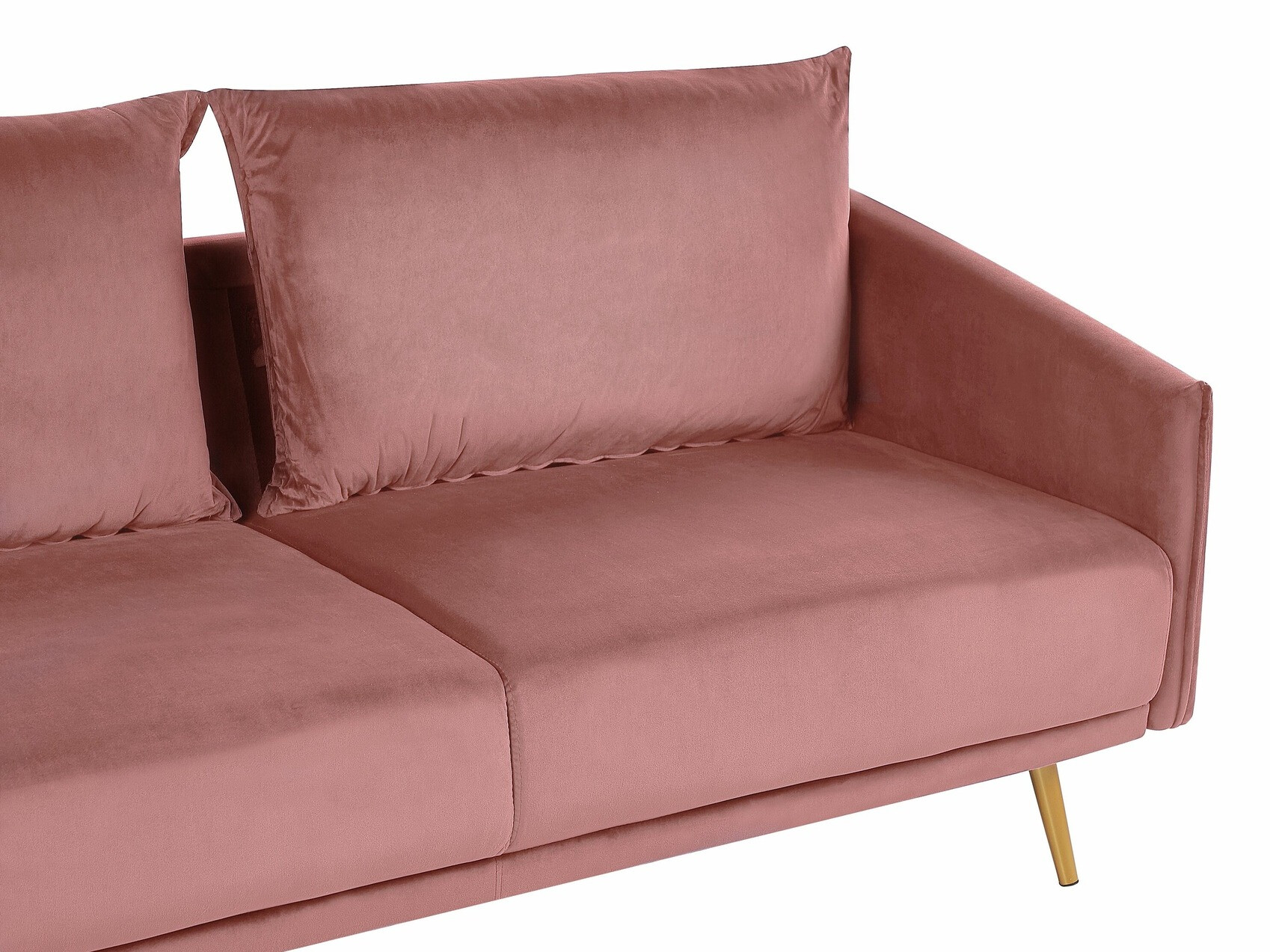 Диван Berwyn 202 (Золотой + Розовый)