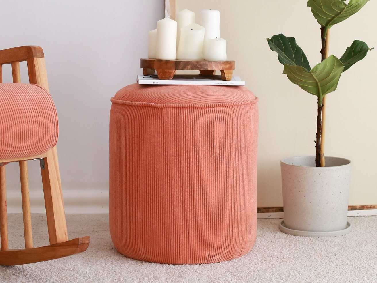 Pufs Altadena 570 (Coral)