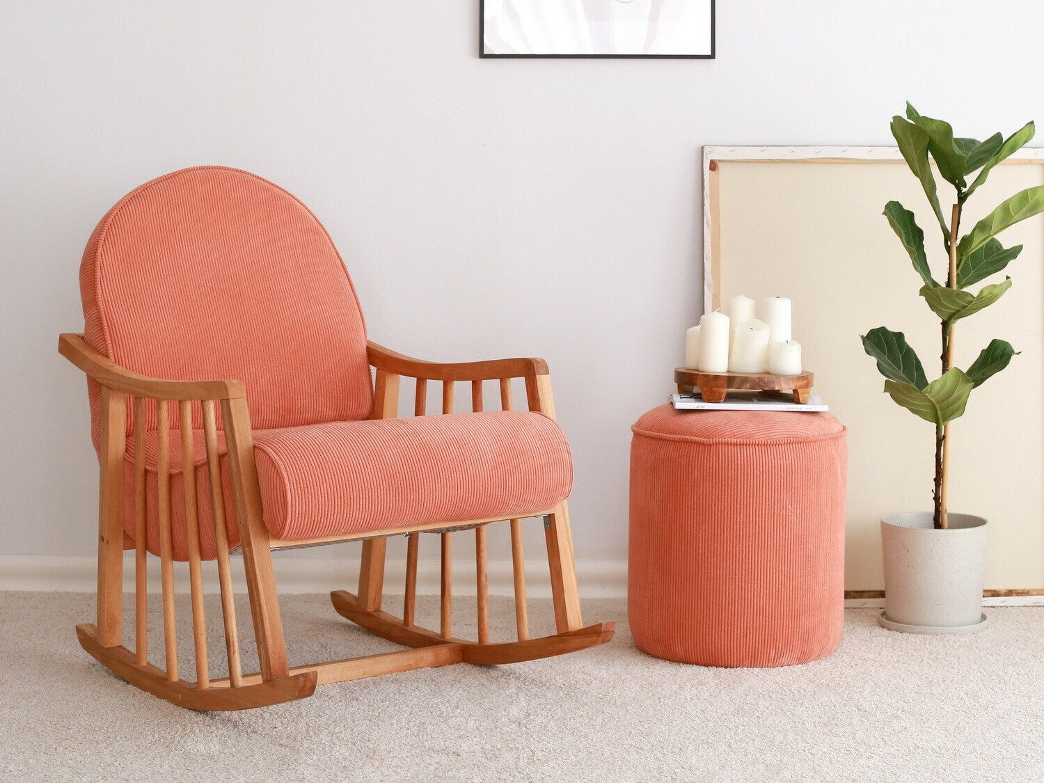 Pufs Altadena 570 (Coral)