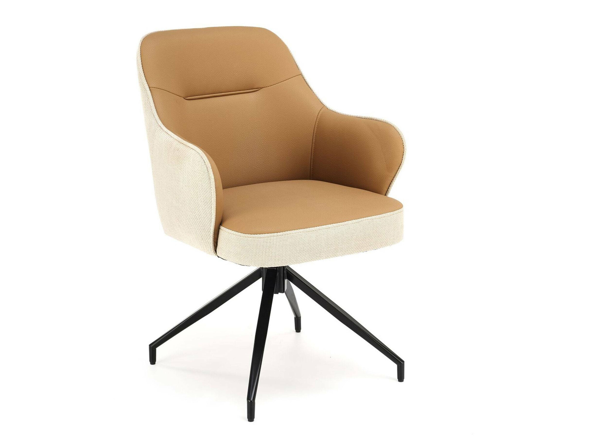 Стул Houston 1601 (Бежевый + Светло-коричневый)