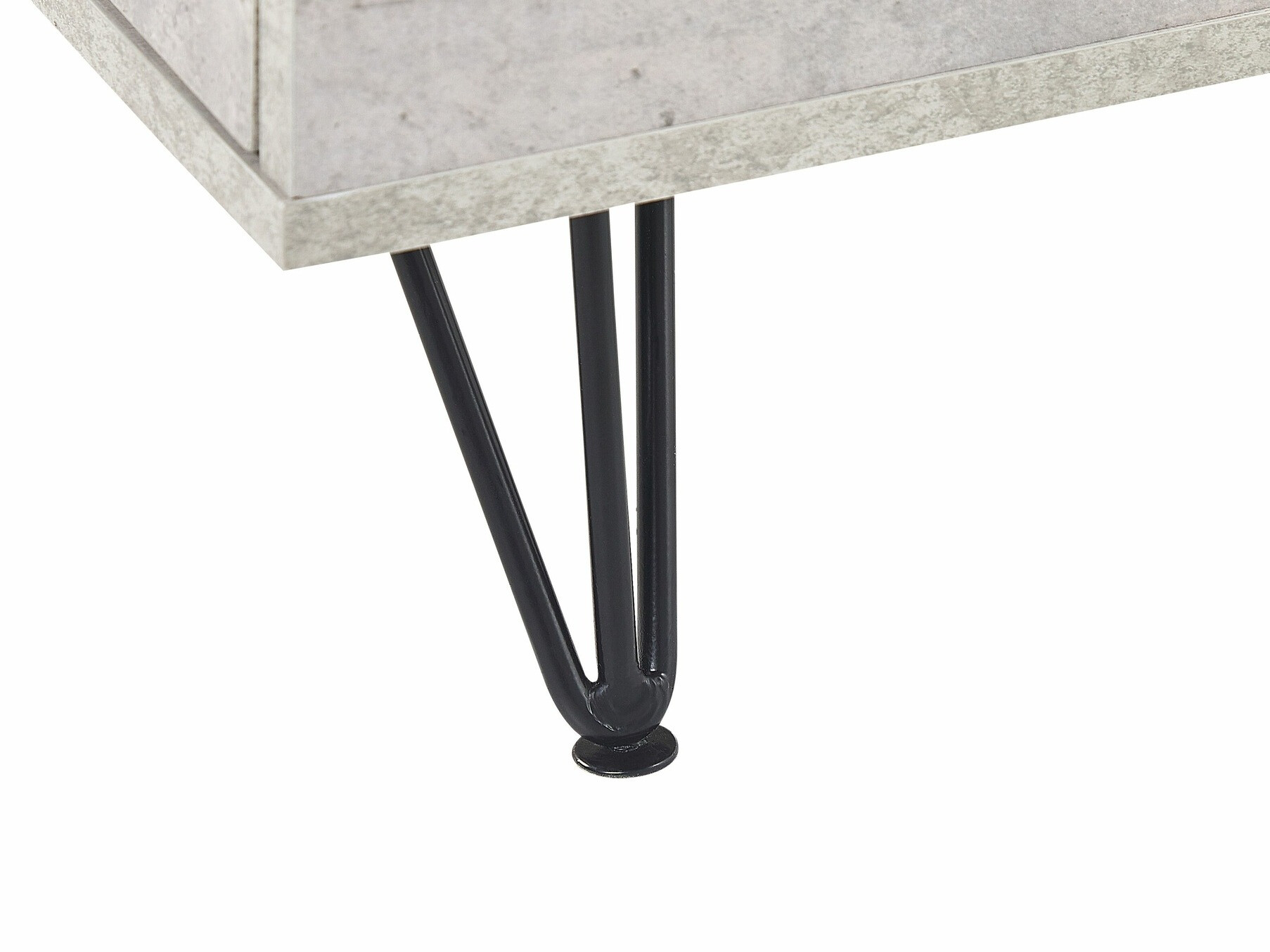 TV galds Berwyn 168 (Melns + Pelēks)