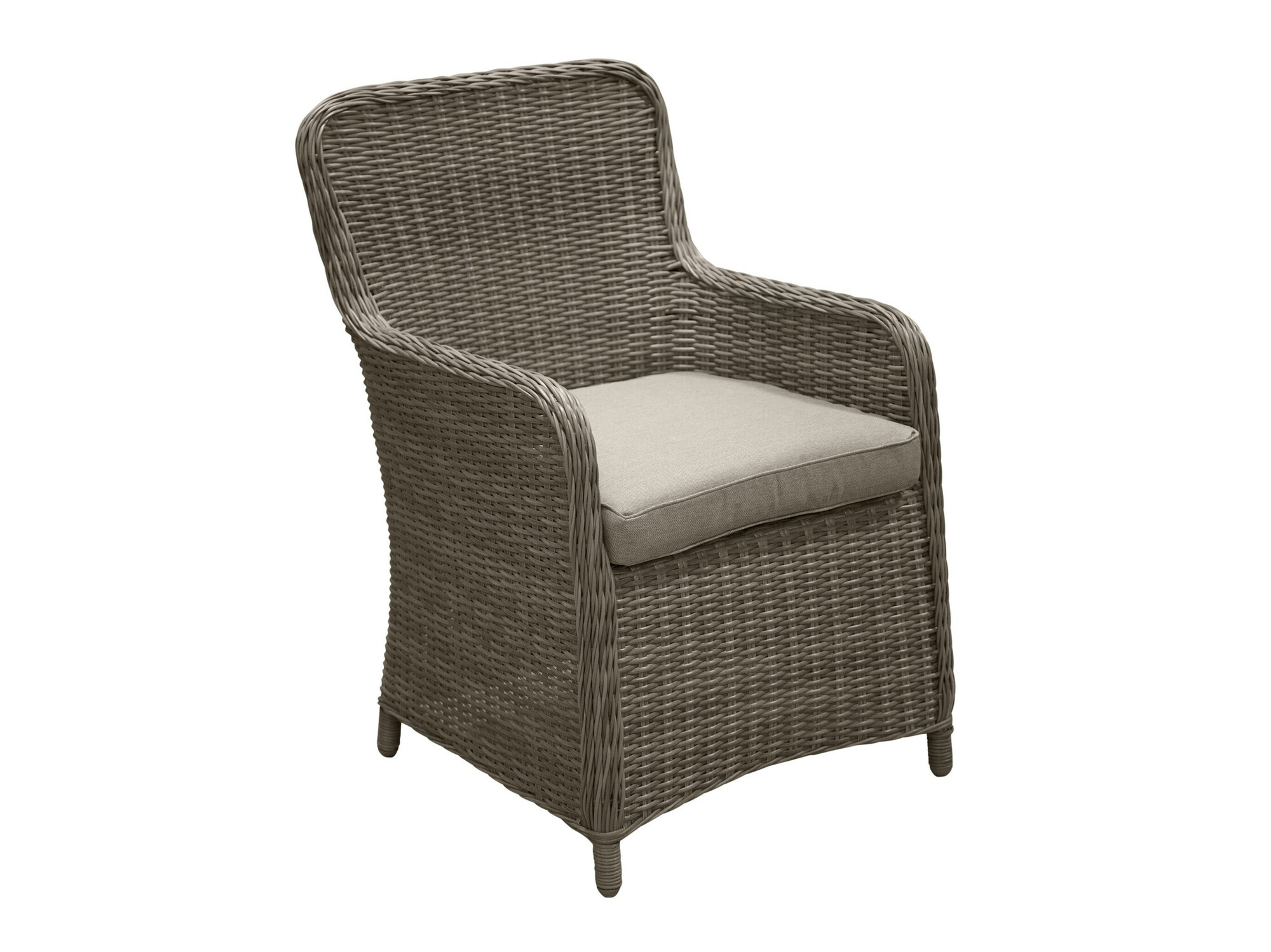 Galds un krēslu komplekts Dallas 2201 (Gaiši brūns + Bēšs)