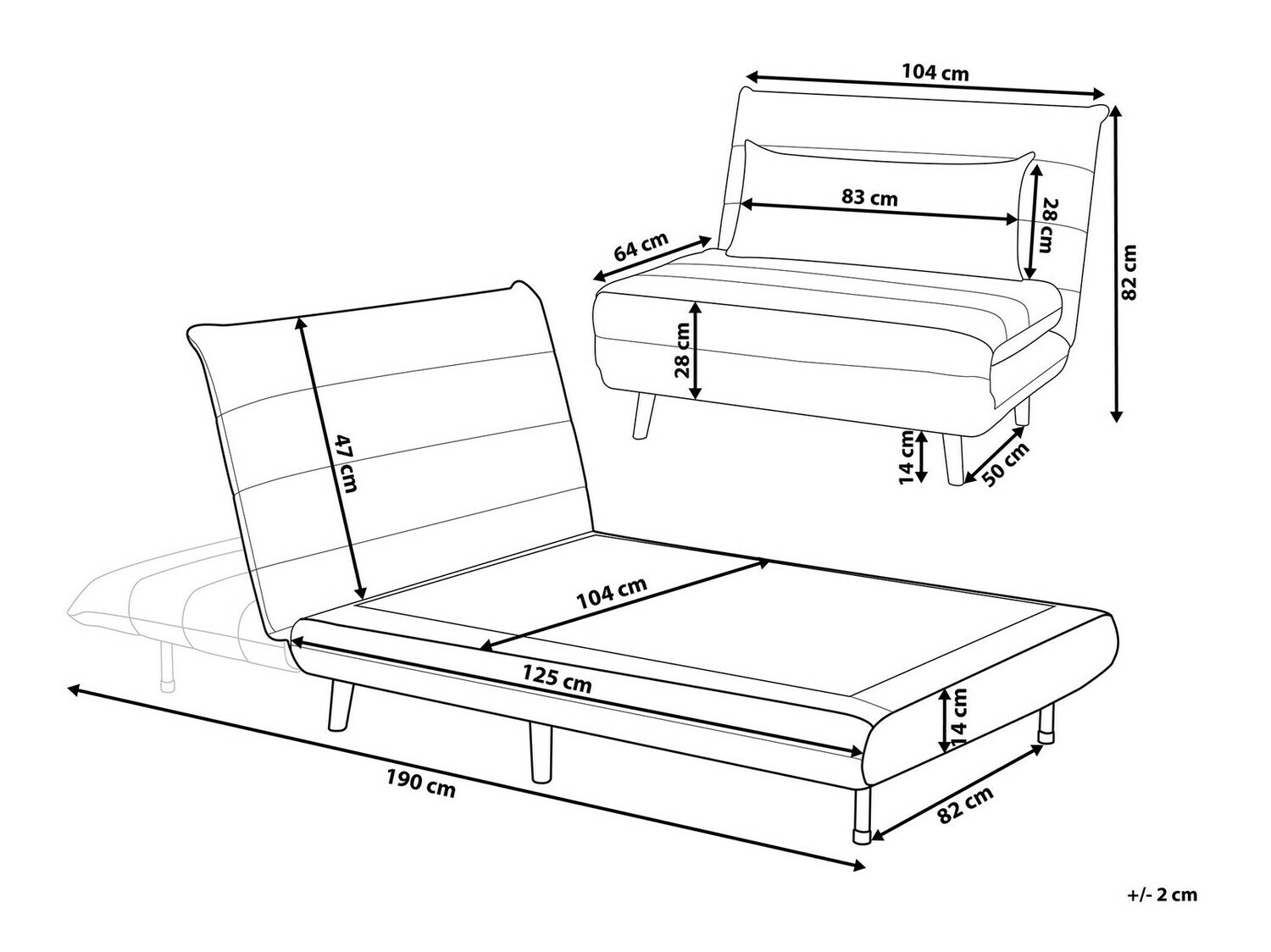 Krēsls Berwyn 114 (Krēms)