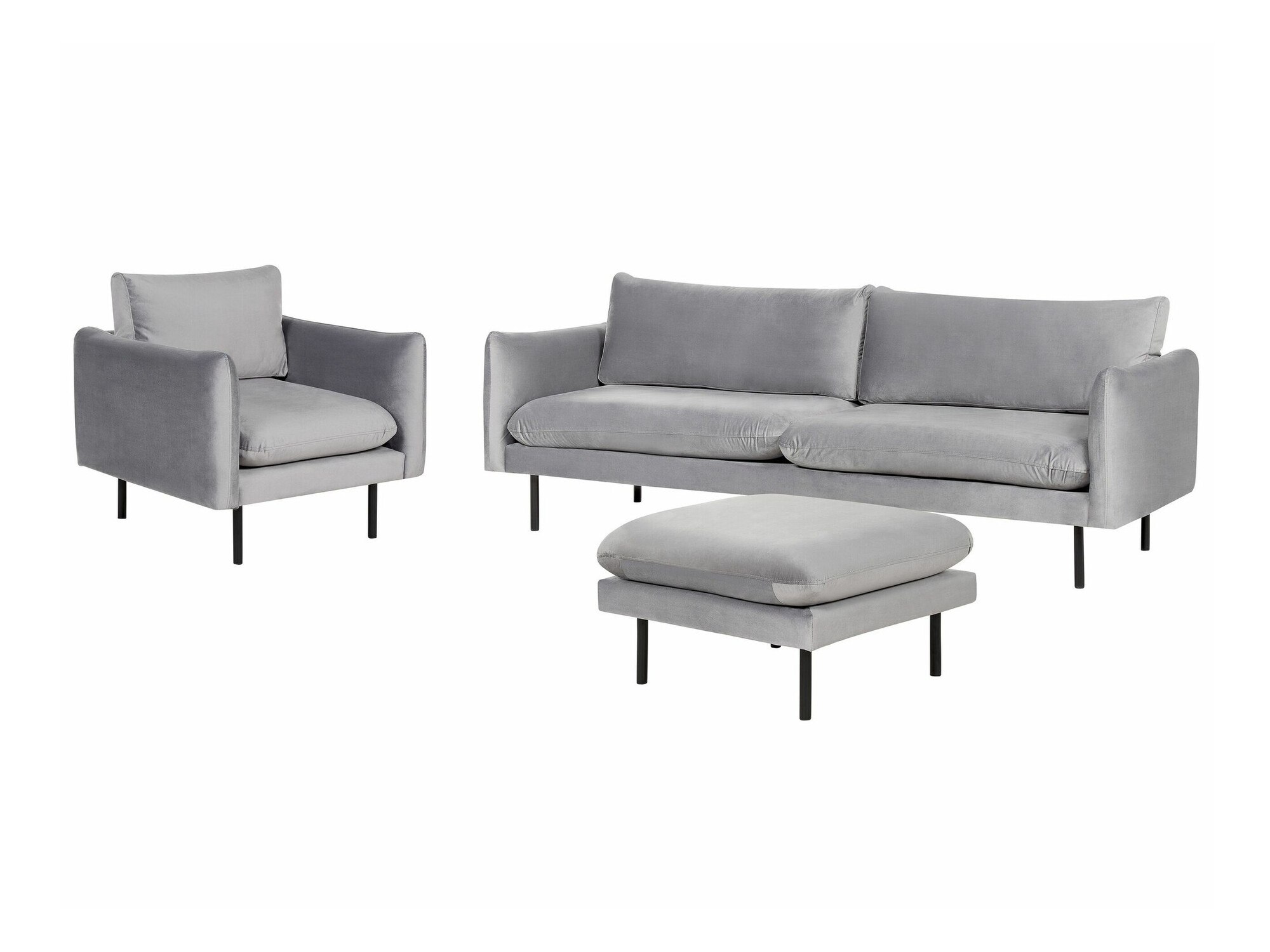 Комплект мягкой мебели Berwyn 1828 (Серый)