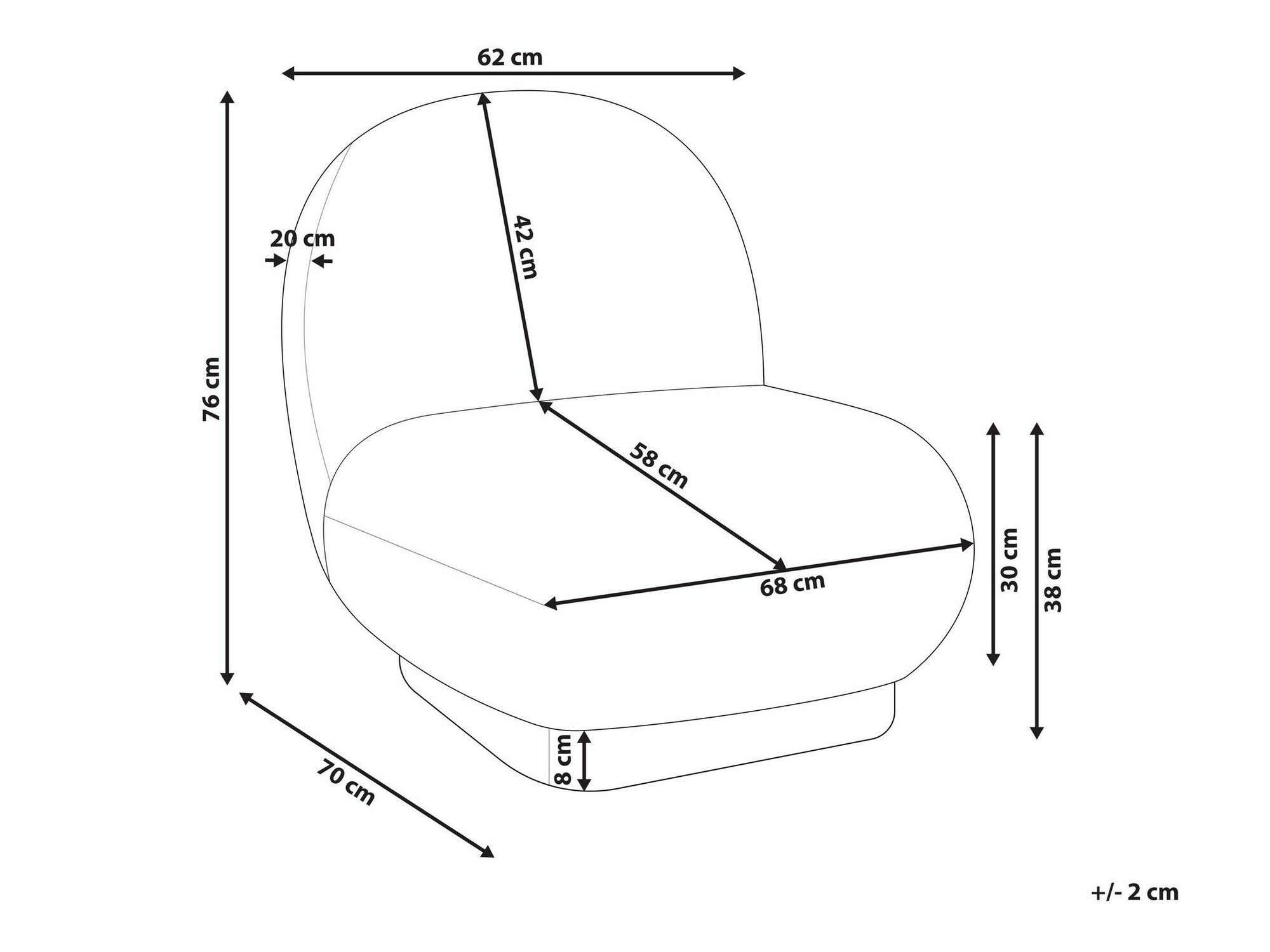 Krēsls Berwyn 1830 (Zaļš)