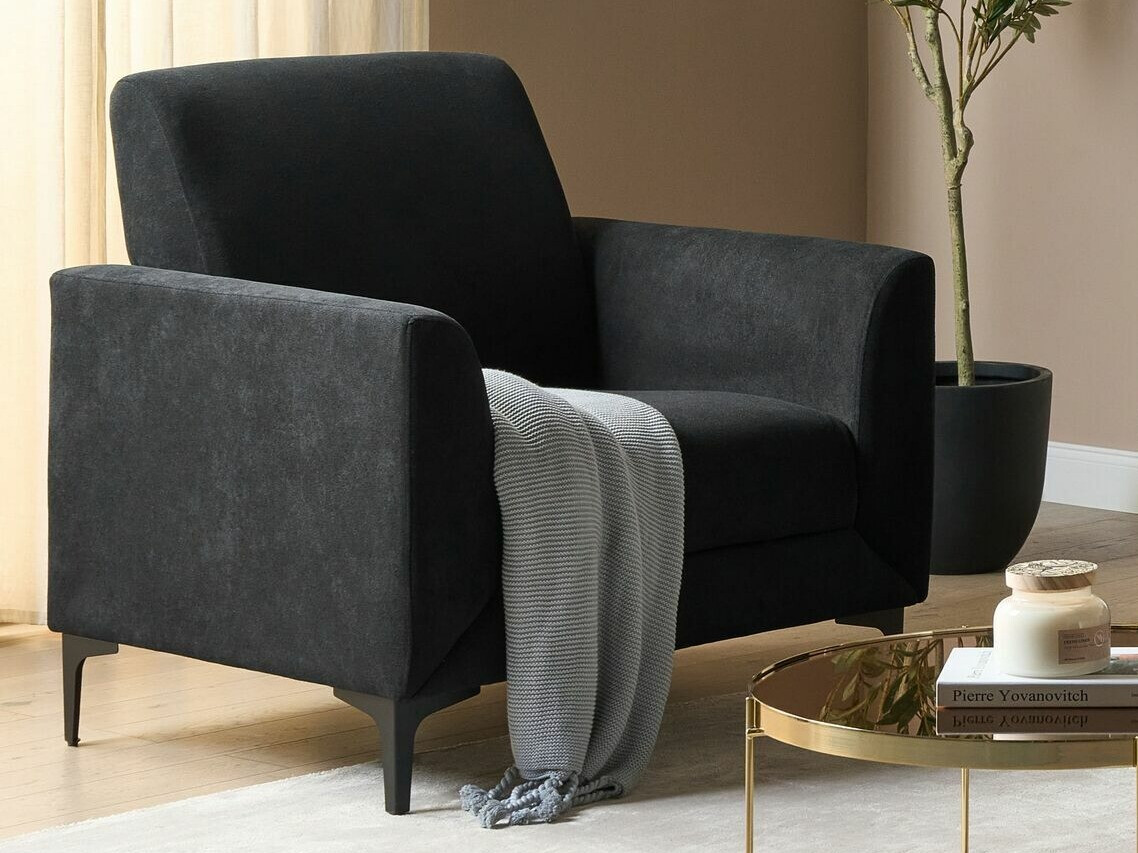 Krēsls Berwyn 1832 (Melns)