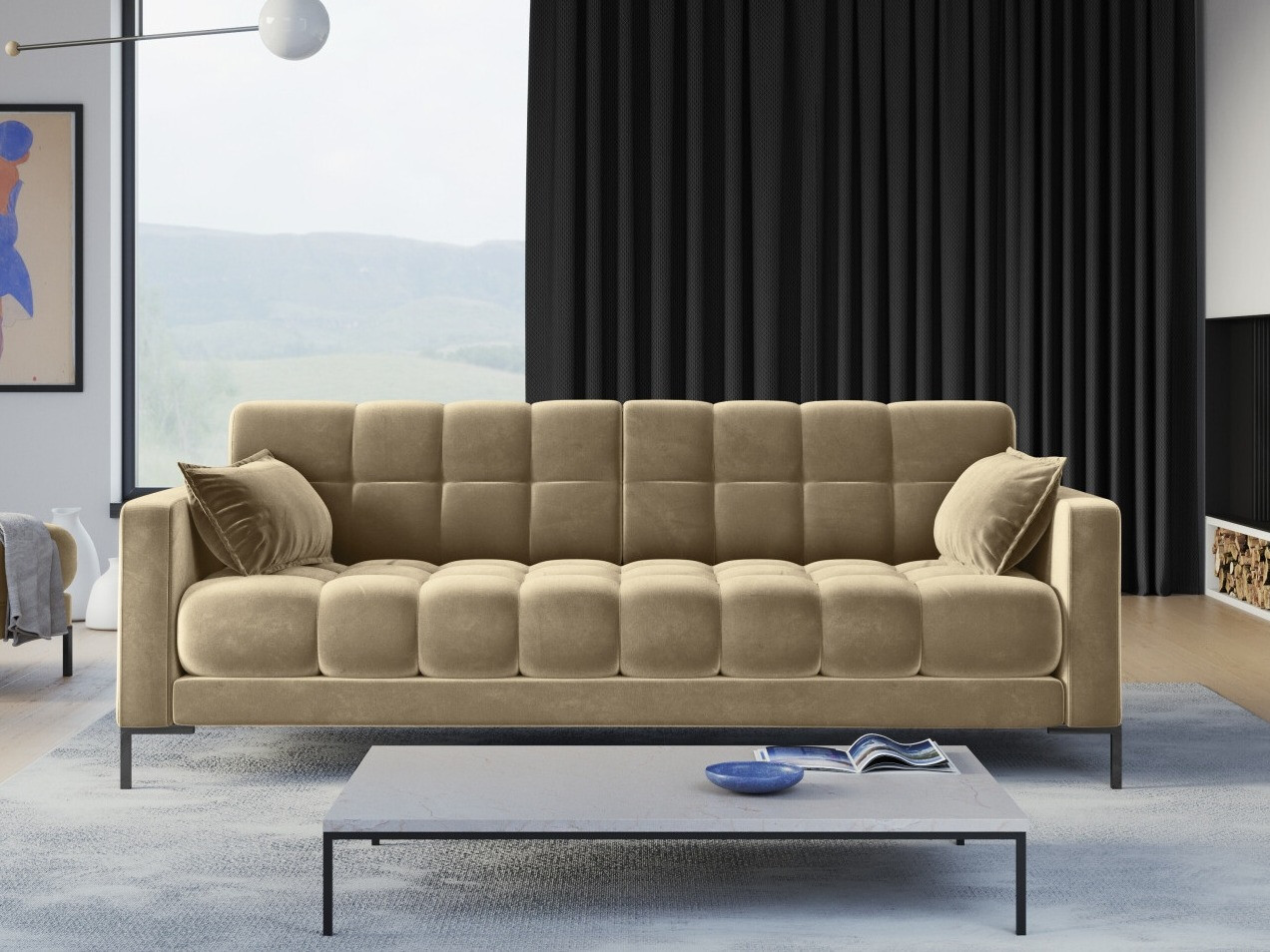 Dīvāns Lormelo 102 (Bluvel 28)