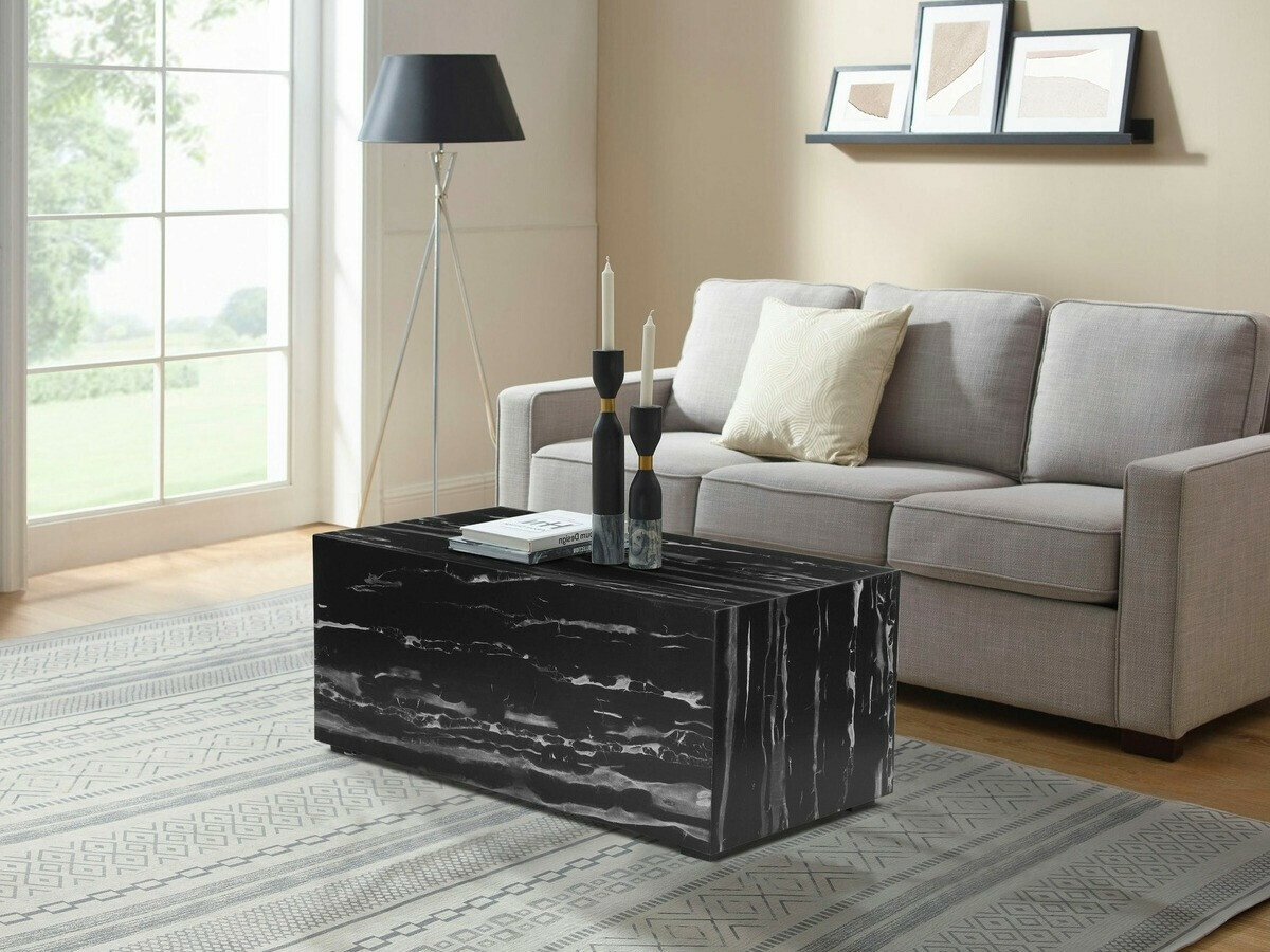 Журнальный столик Denton 851 (Черный мрамор)