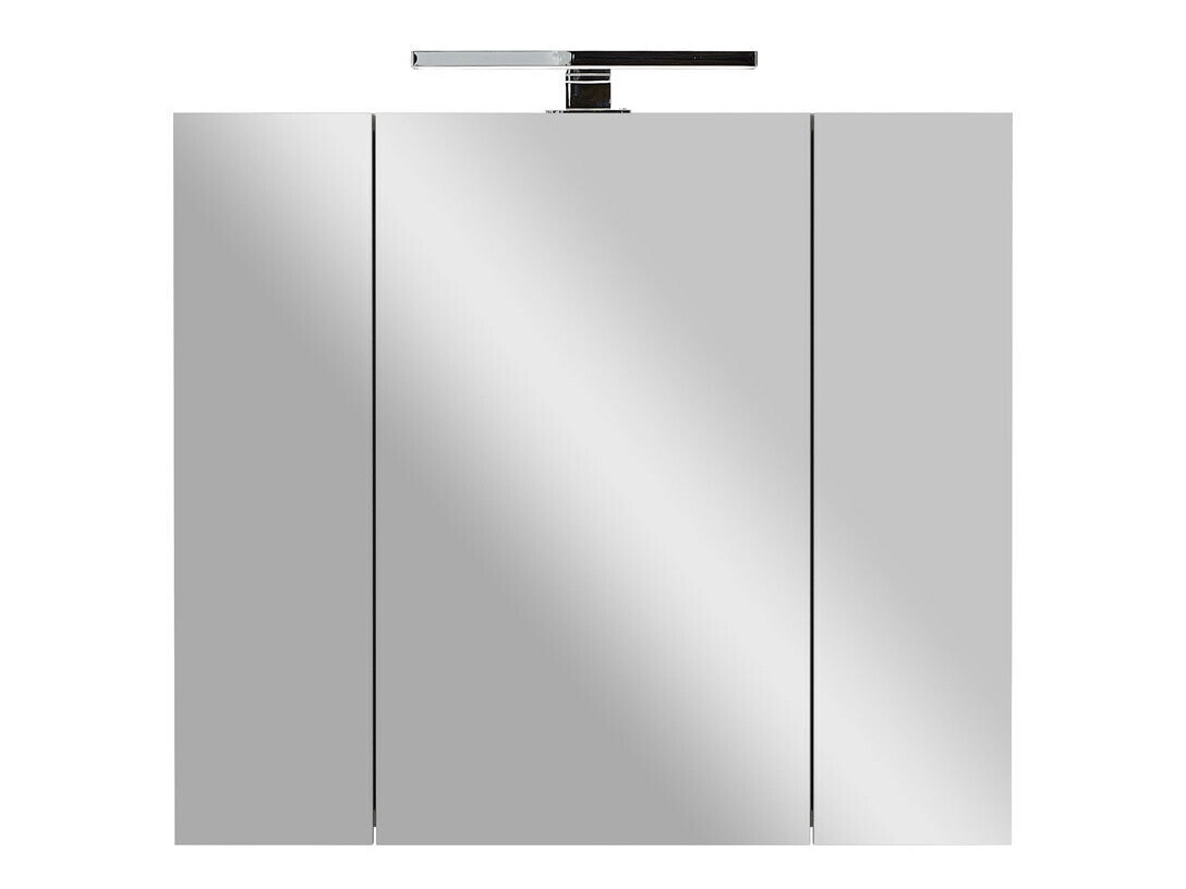 Vannas istabas skapis ar spoguli Temeli 101 (Balts)