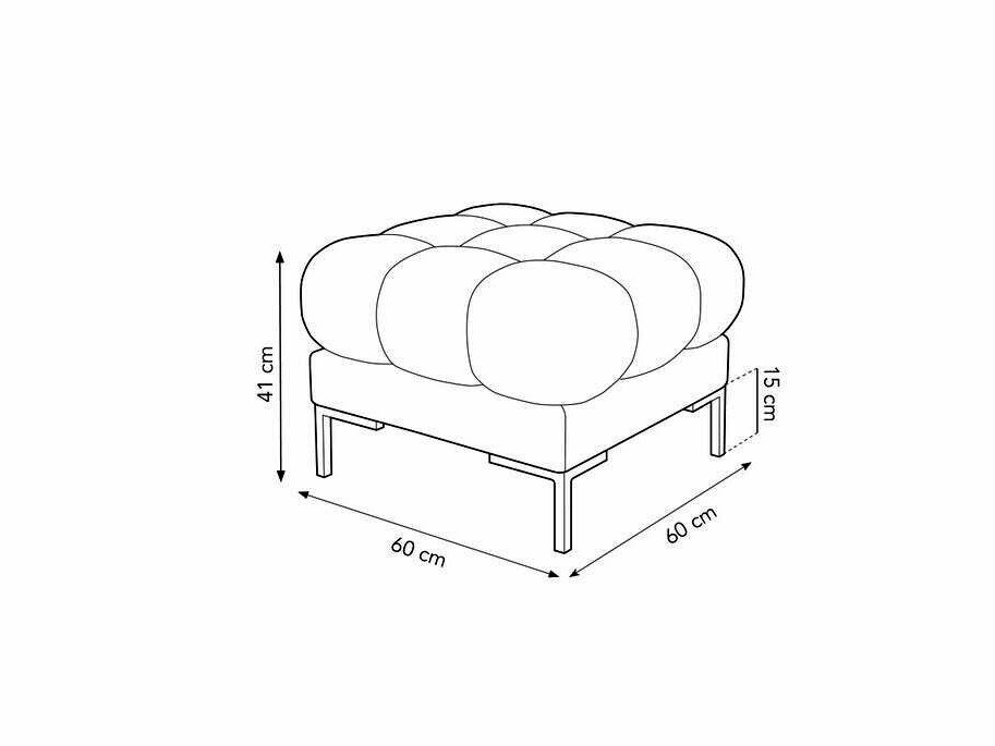 Пуф Lormelo 105 (Bluvel 06)