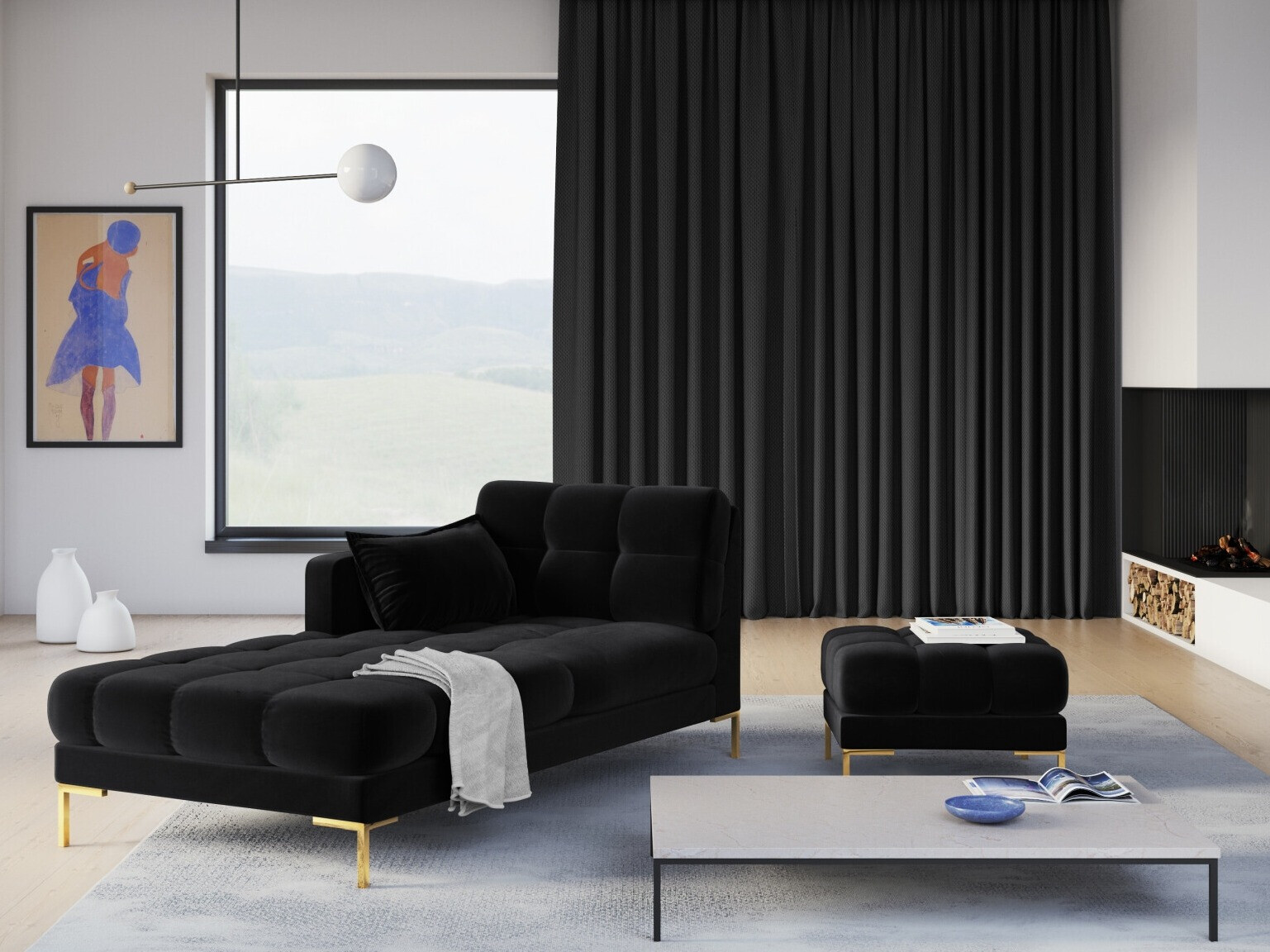 Пуф Lormelo 105 (Bluvel 19)