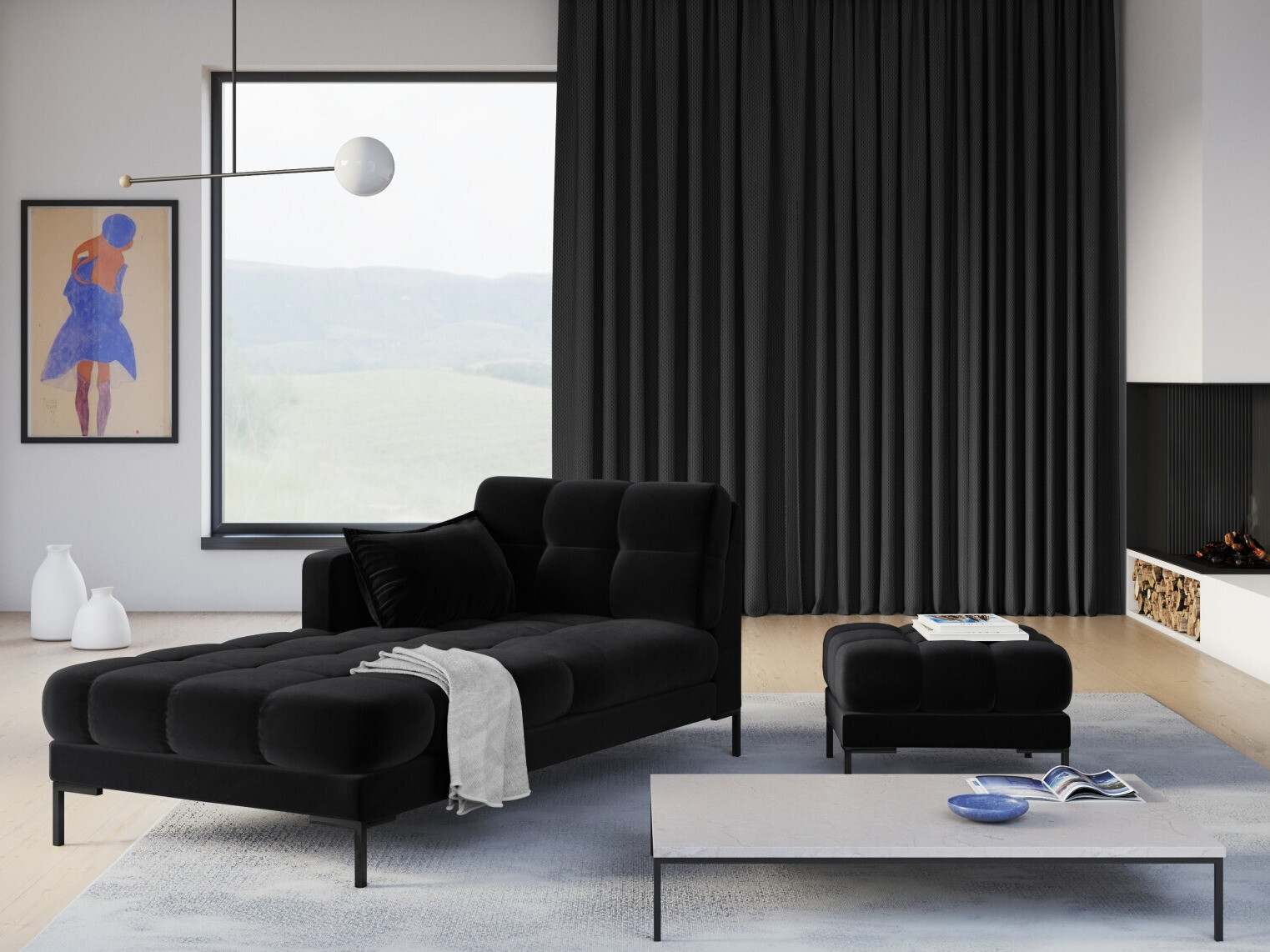 Пуф Lormelo 105 (Bluvel 19)