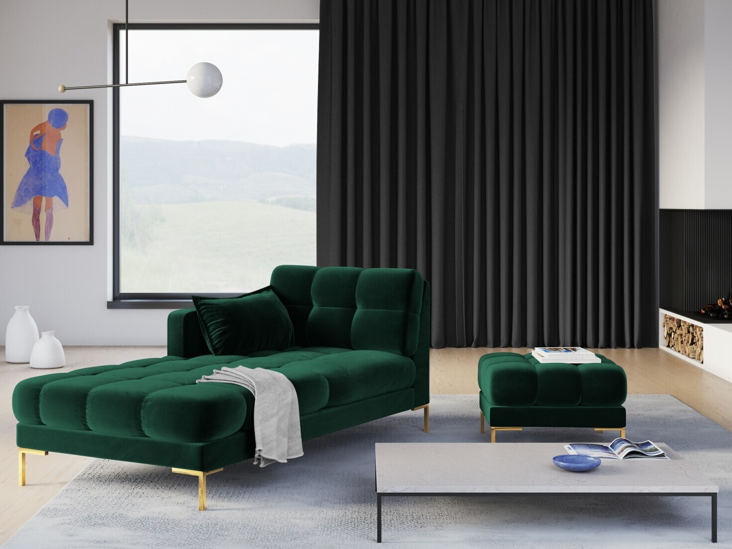 Пуф Lormelo 105 (Bluvel 78)