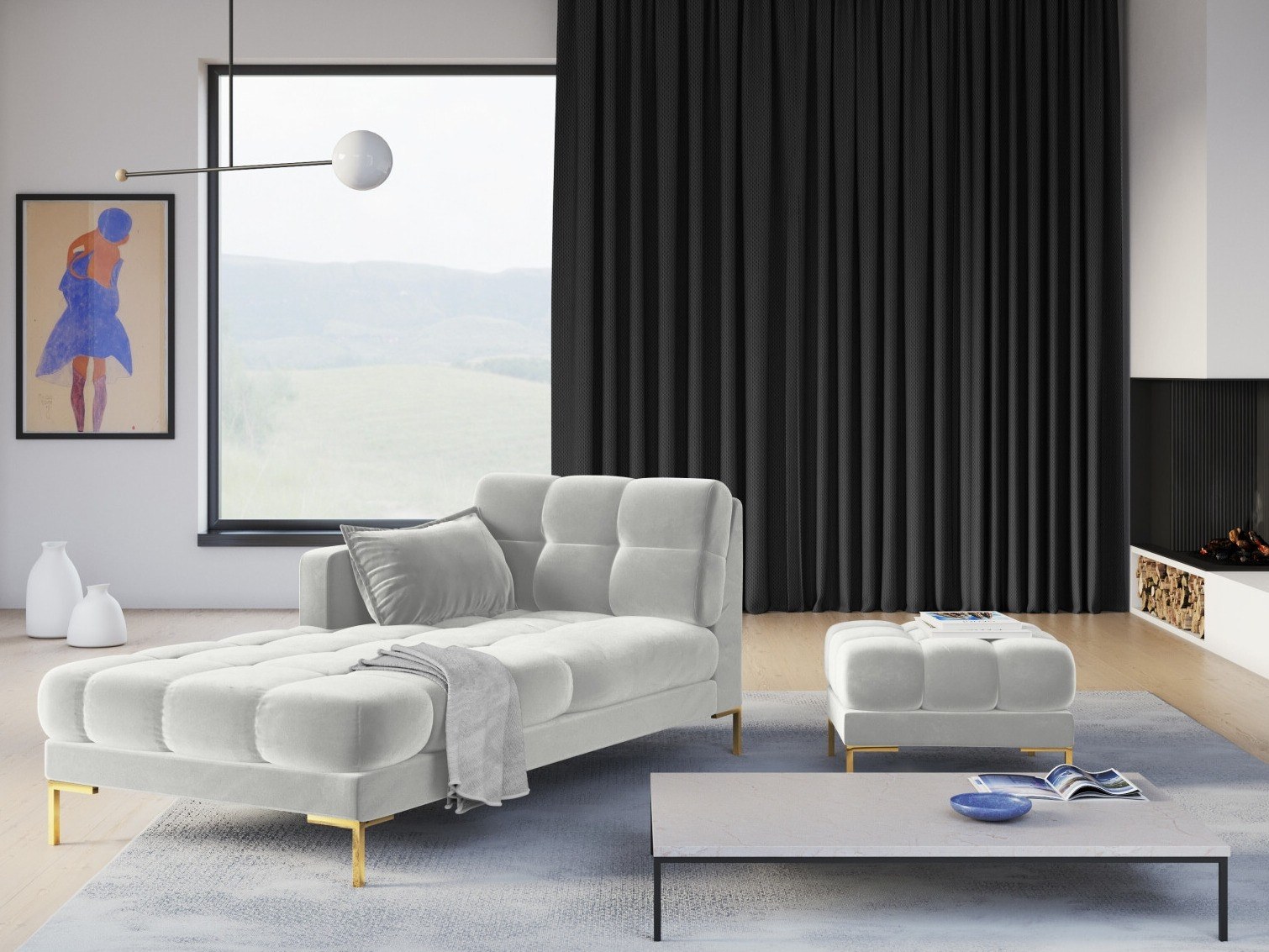 Pufs Lormelo 105 (Bluvel 03)