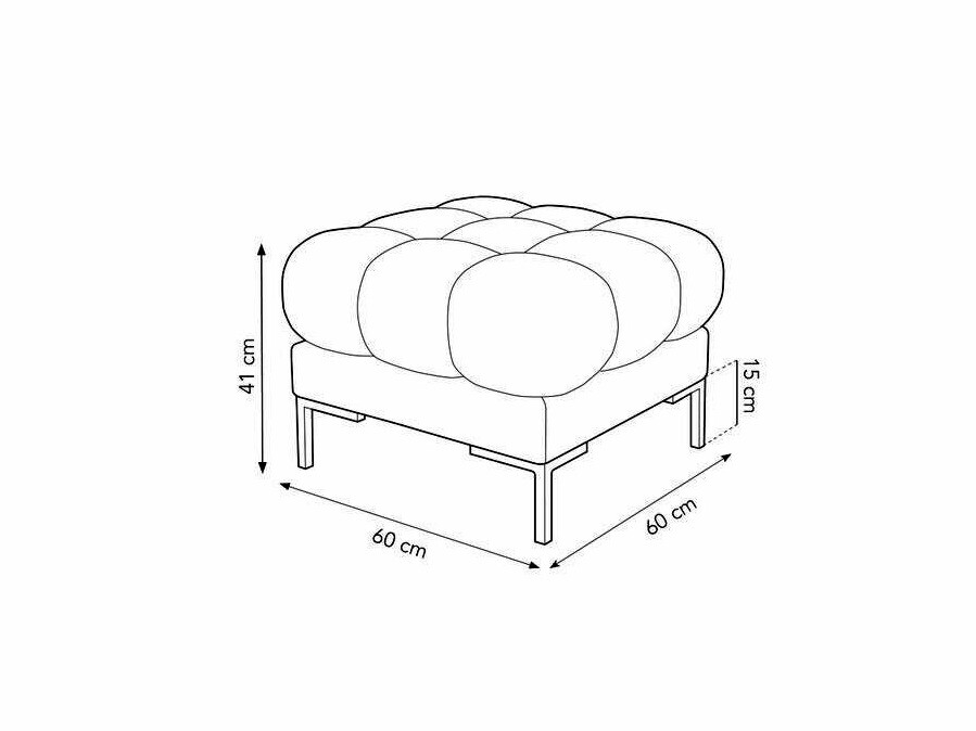 Pufs Lormelo 105 (Bluvel 03)